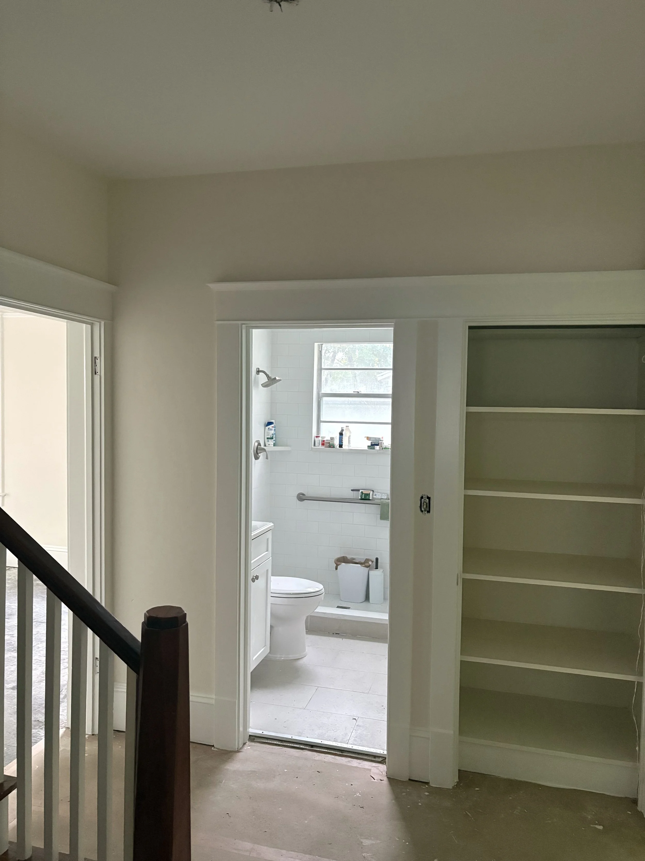 Bright Interior Transformation - Hallway