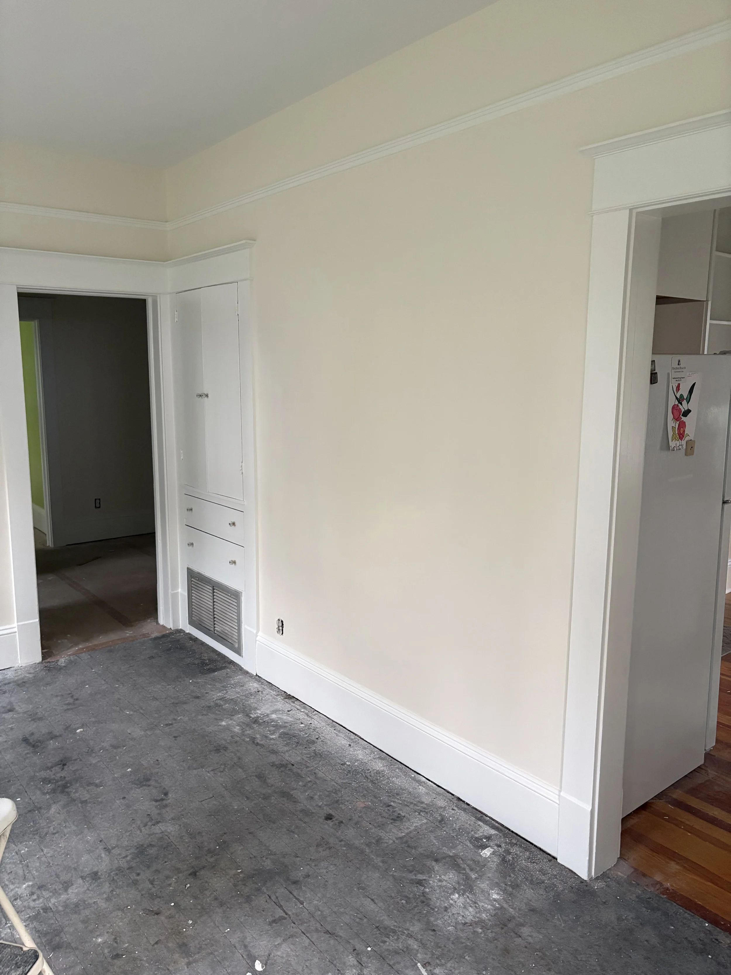 Bright Interior Transformation - Corner Wall