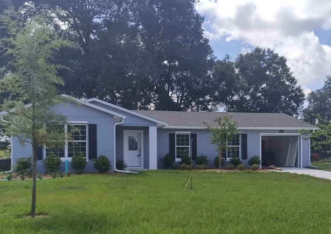 A Fresh Modern Exterior in the Heart of DeLand, Florida