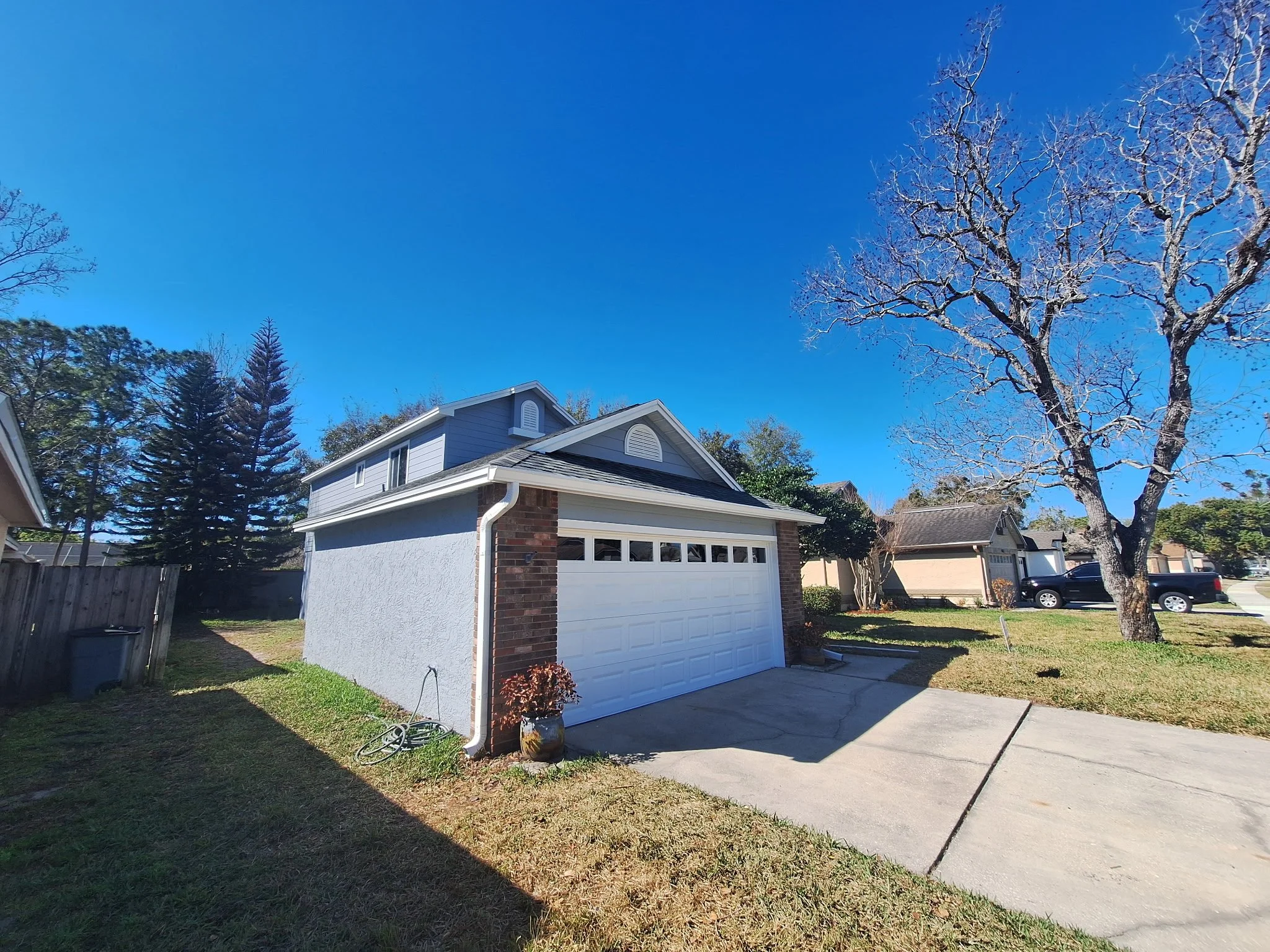 Front After (Garage Closed)