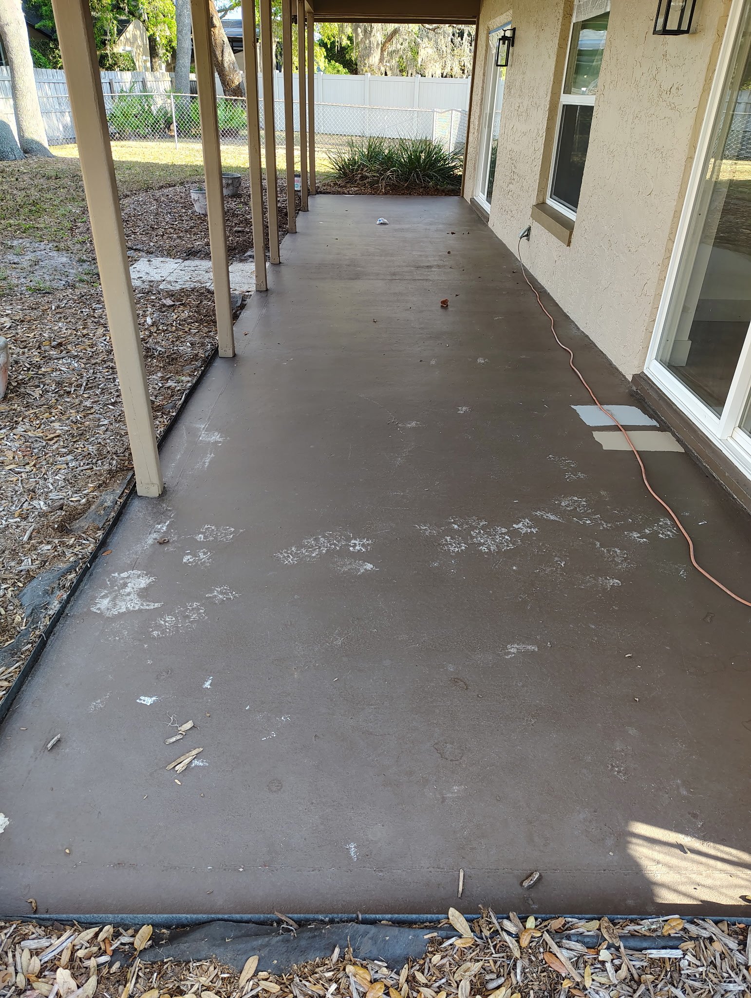 Patio Floor Close-up - Winter Park