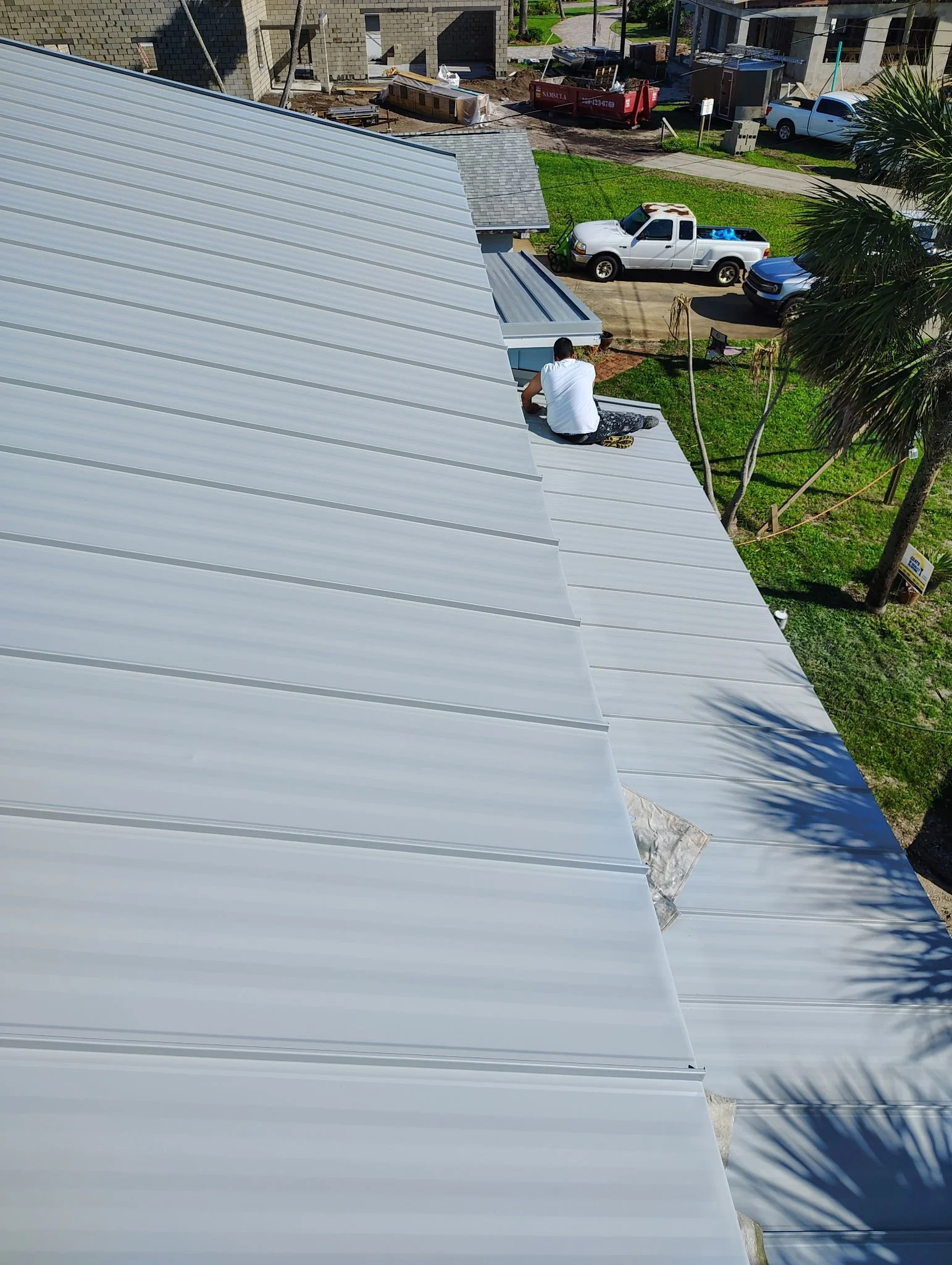 Port Orange New Build Roofline Exterior Paint Detail Work