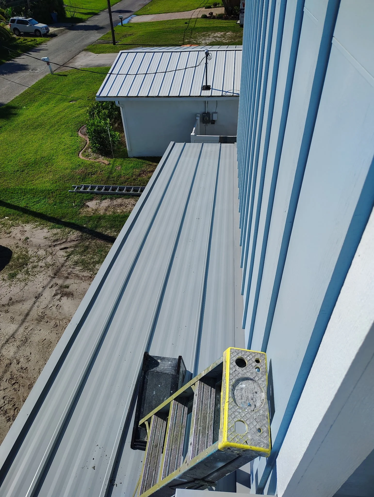 Port Orange Exterior Paint and Metal Roof Detail