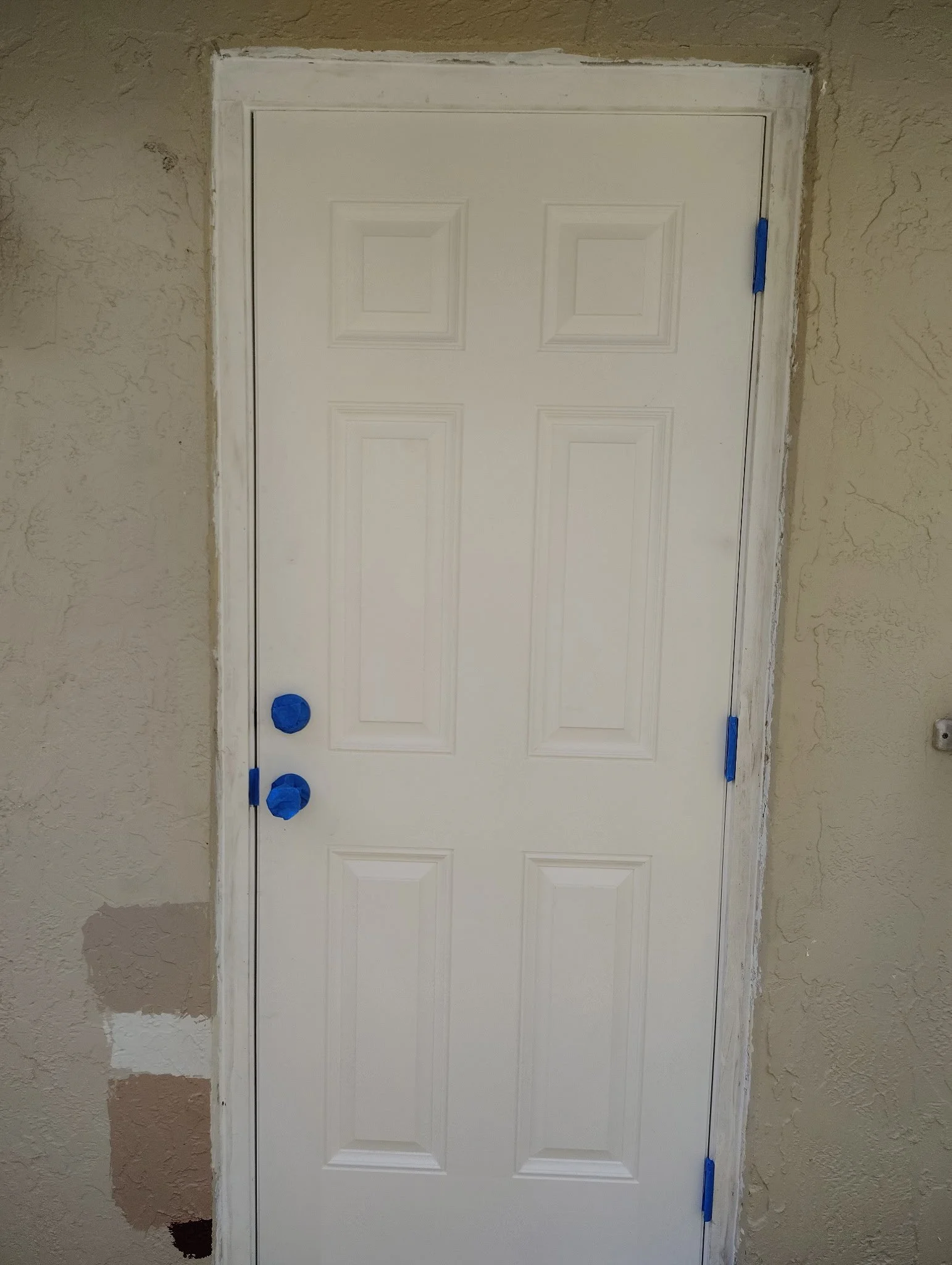 Entry Door Trim Prep