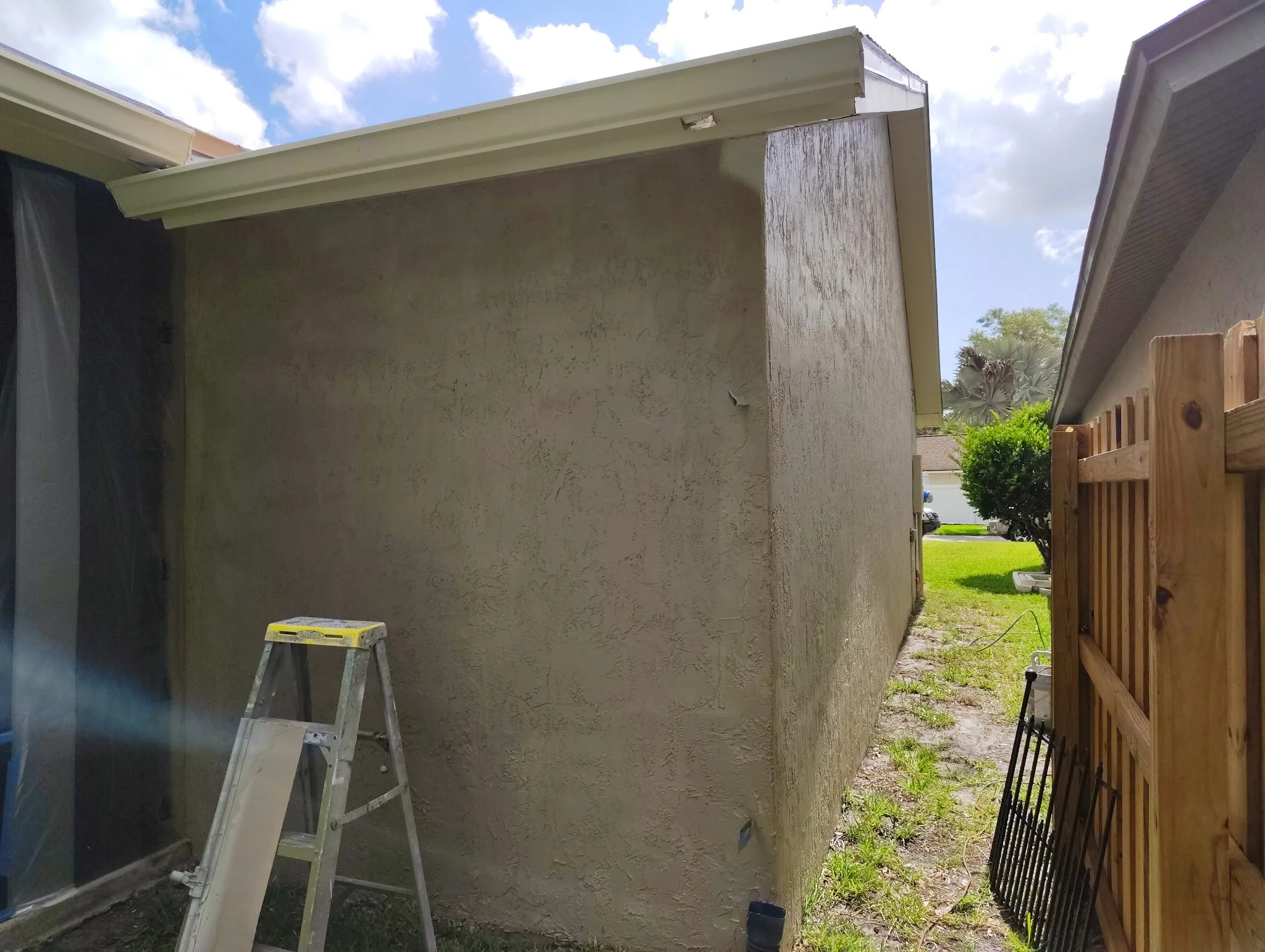 Exterior Stucco Wall