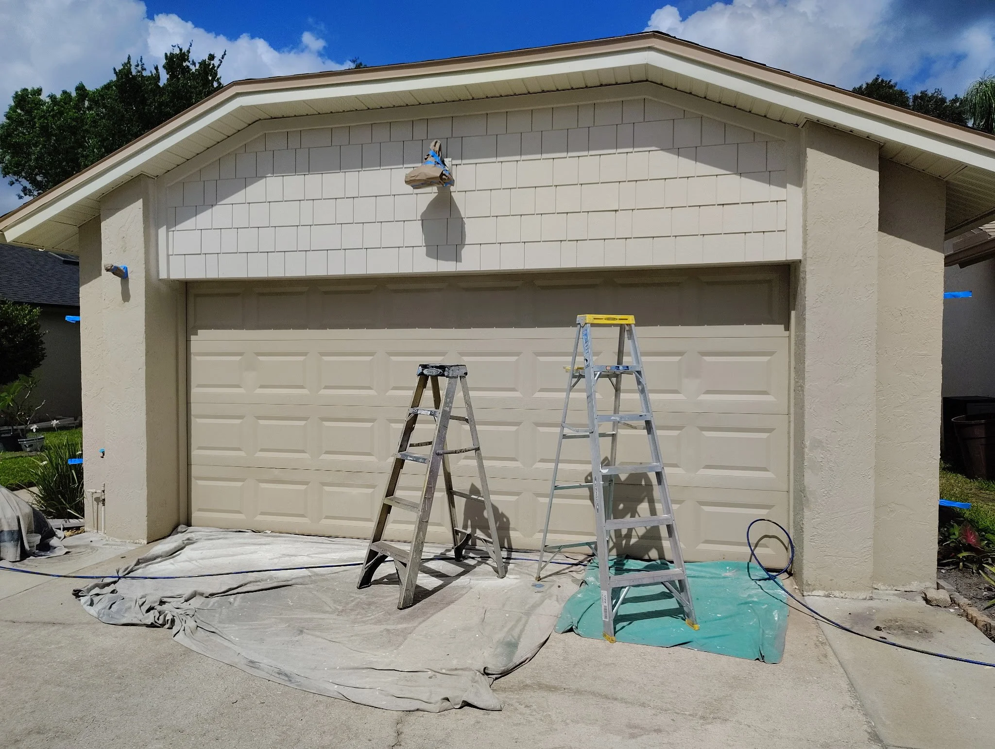 Garage Exterior Stucco