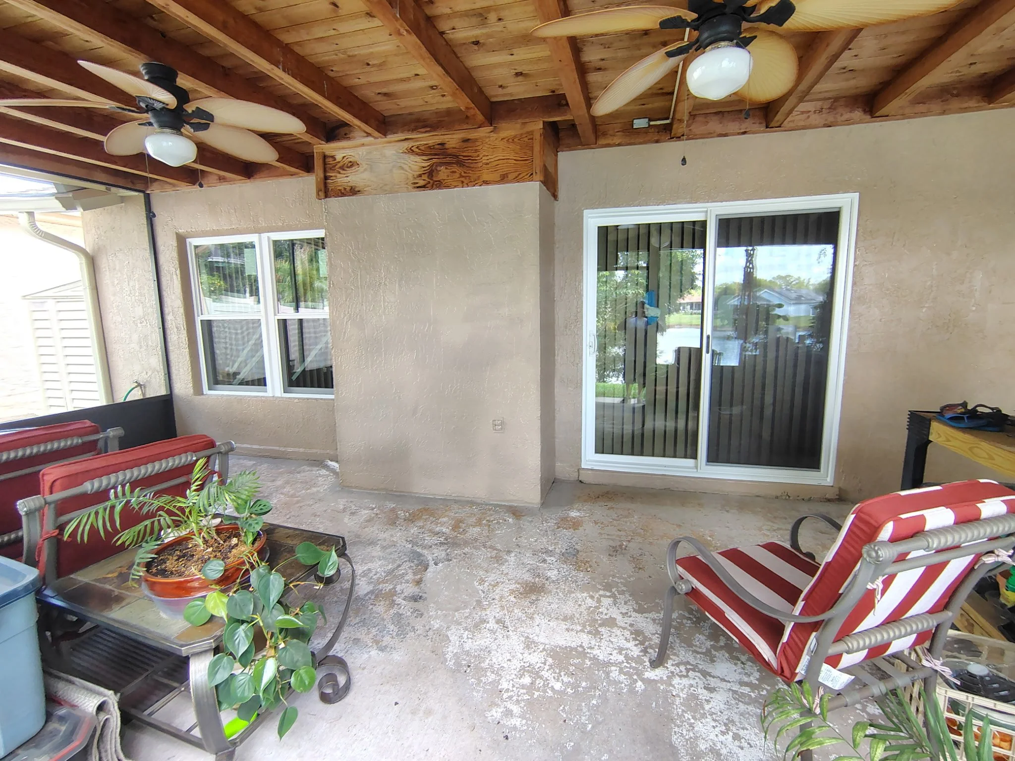 Completed Exterior Patio