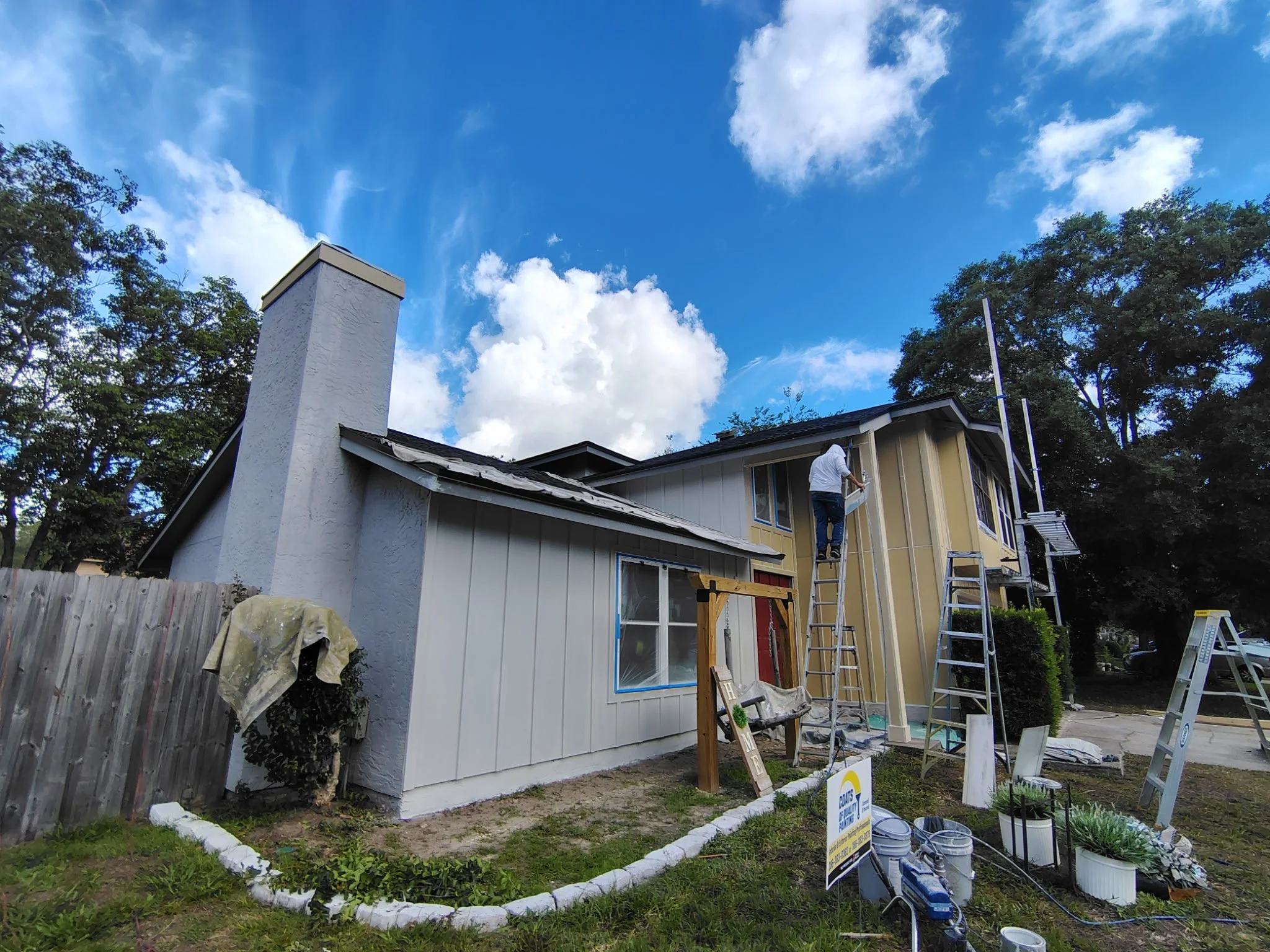 Exterior Paint Before Prep Work