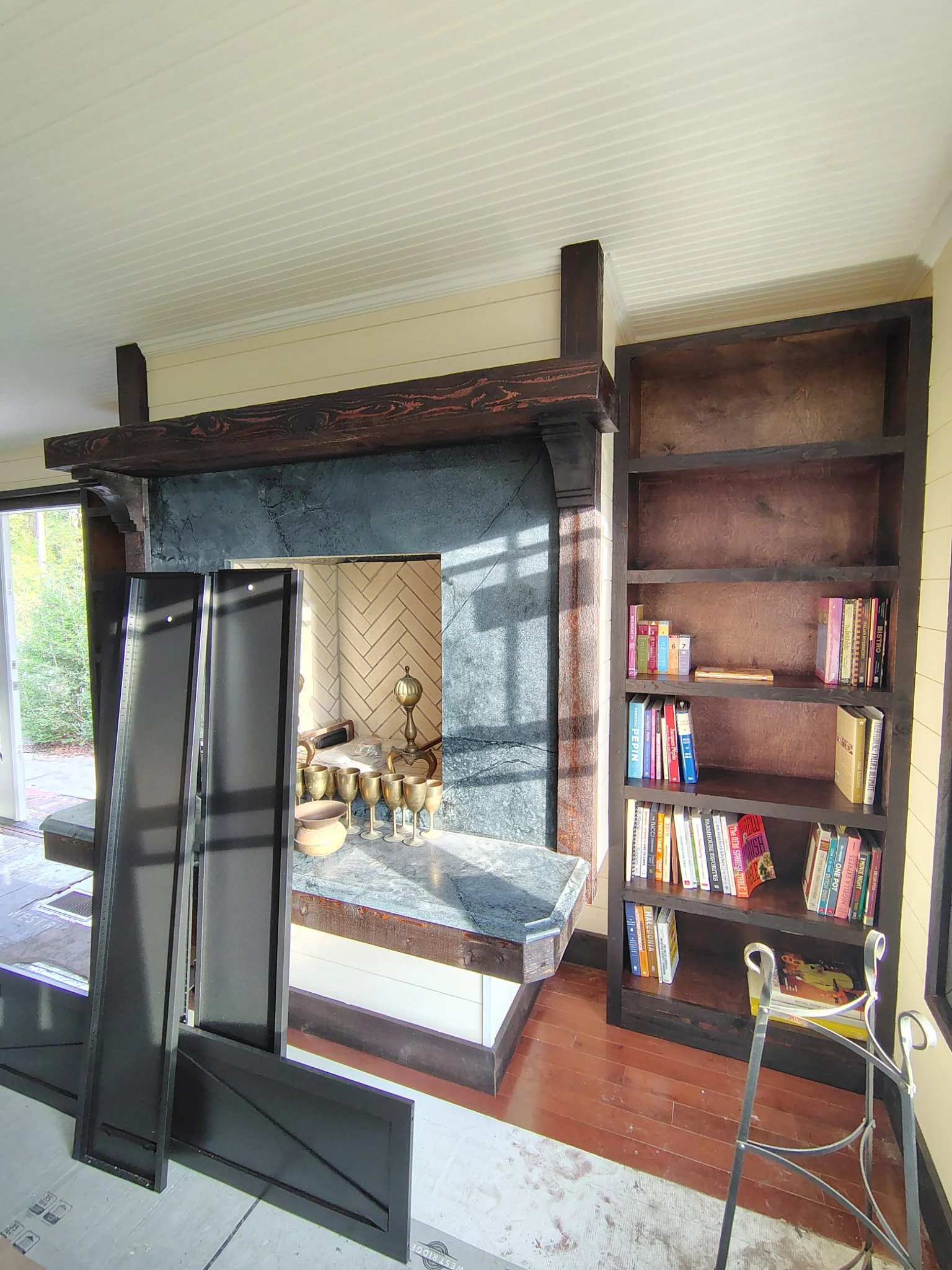 Pierson, FL Wood Staining, Polyurethane &amp; Cabinet Painting Finished Project