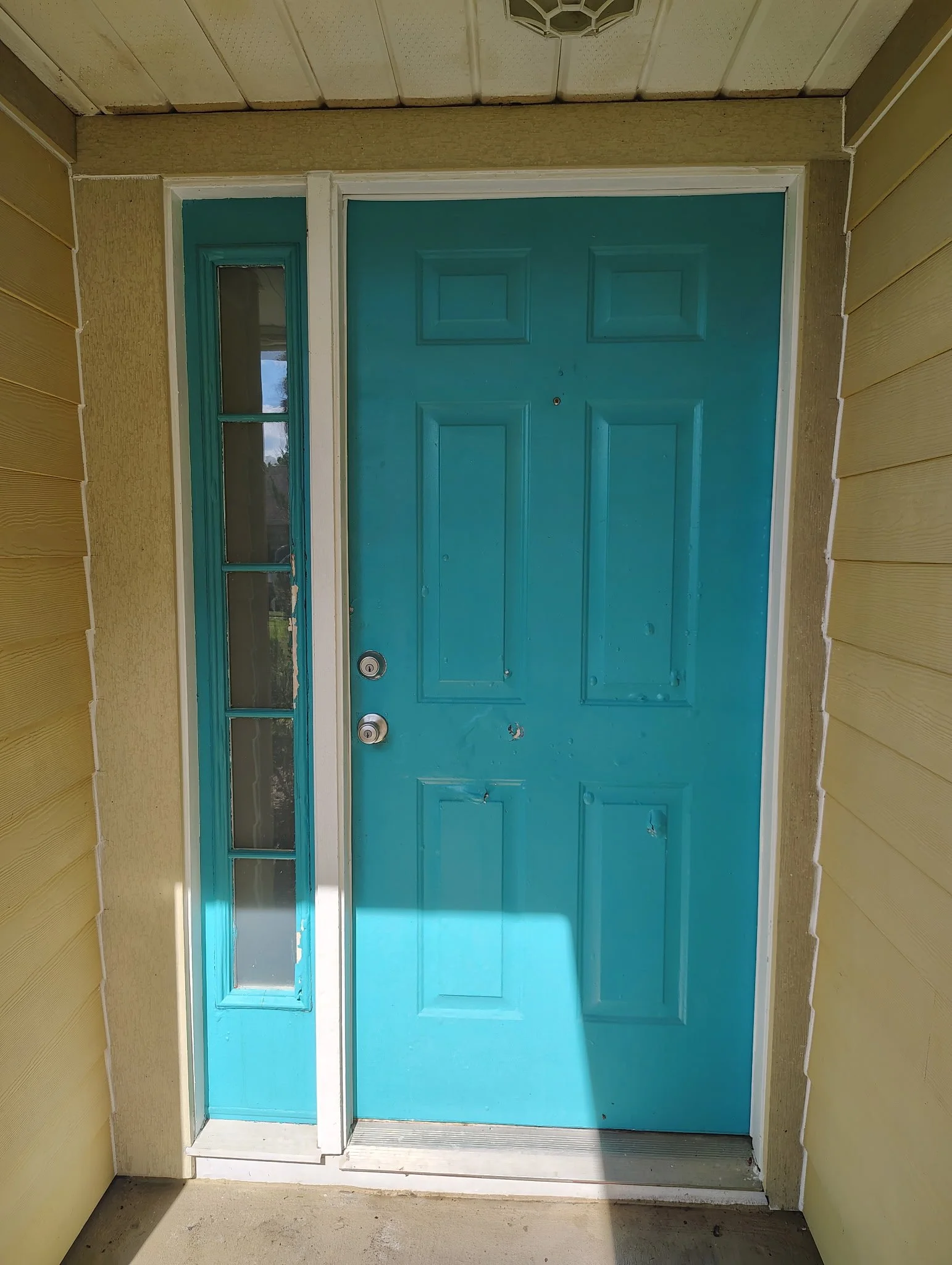 BEFORE — TURQUOISE ENTRY