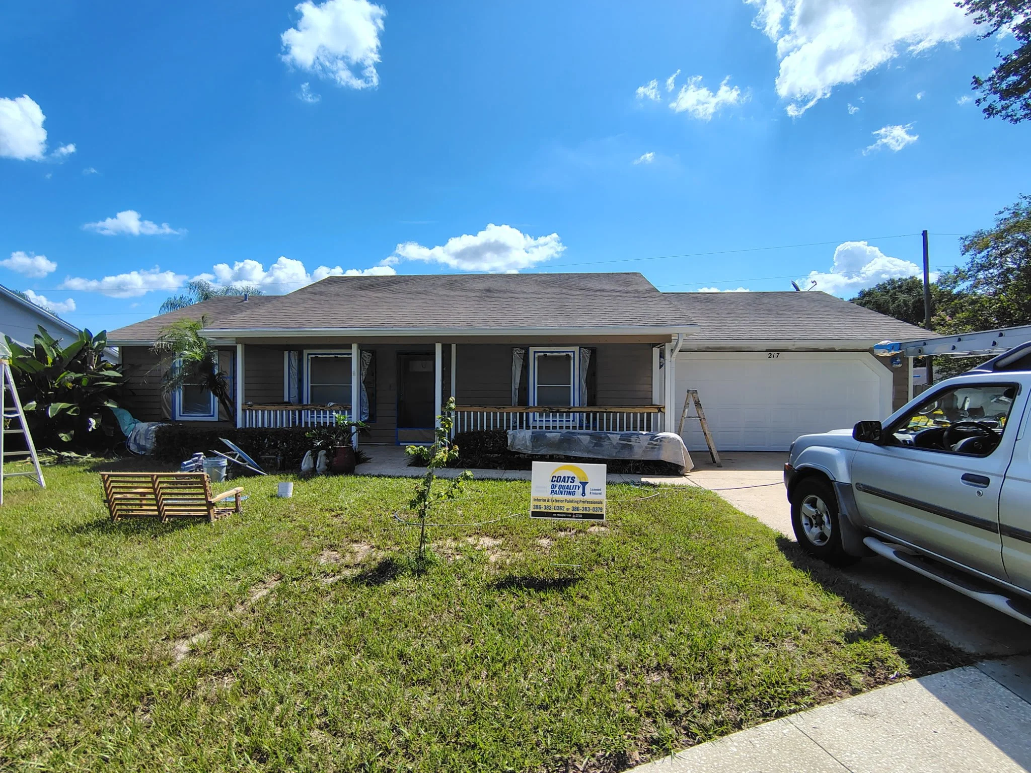 Front of Home During Prep