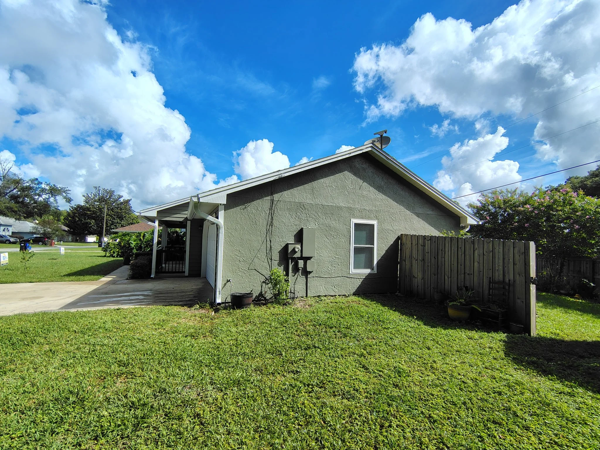 Finished Side Elevation