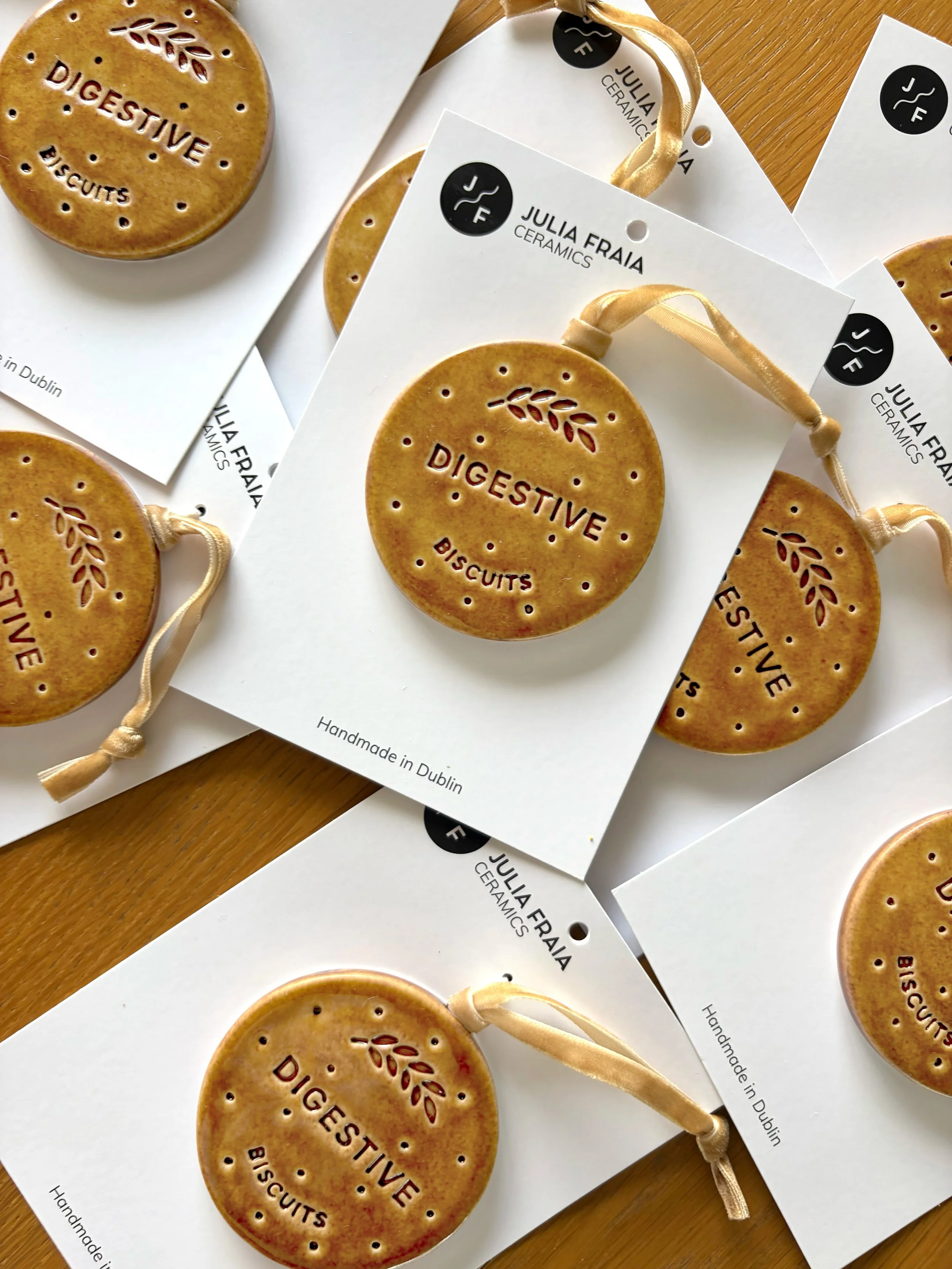 Digestive Biscuit Ornament