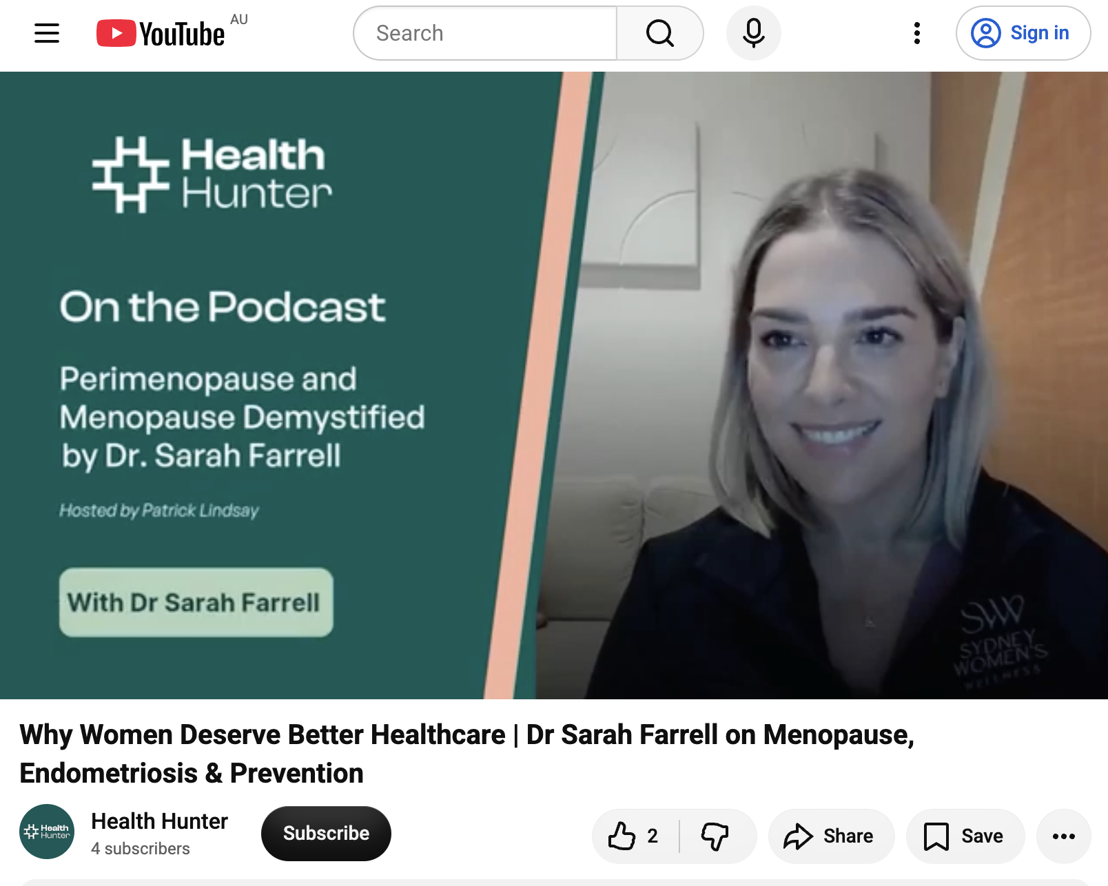 Health Hunter Interview with Patrick Lindsay