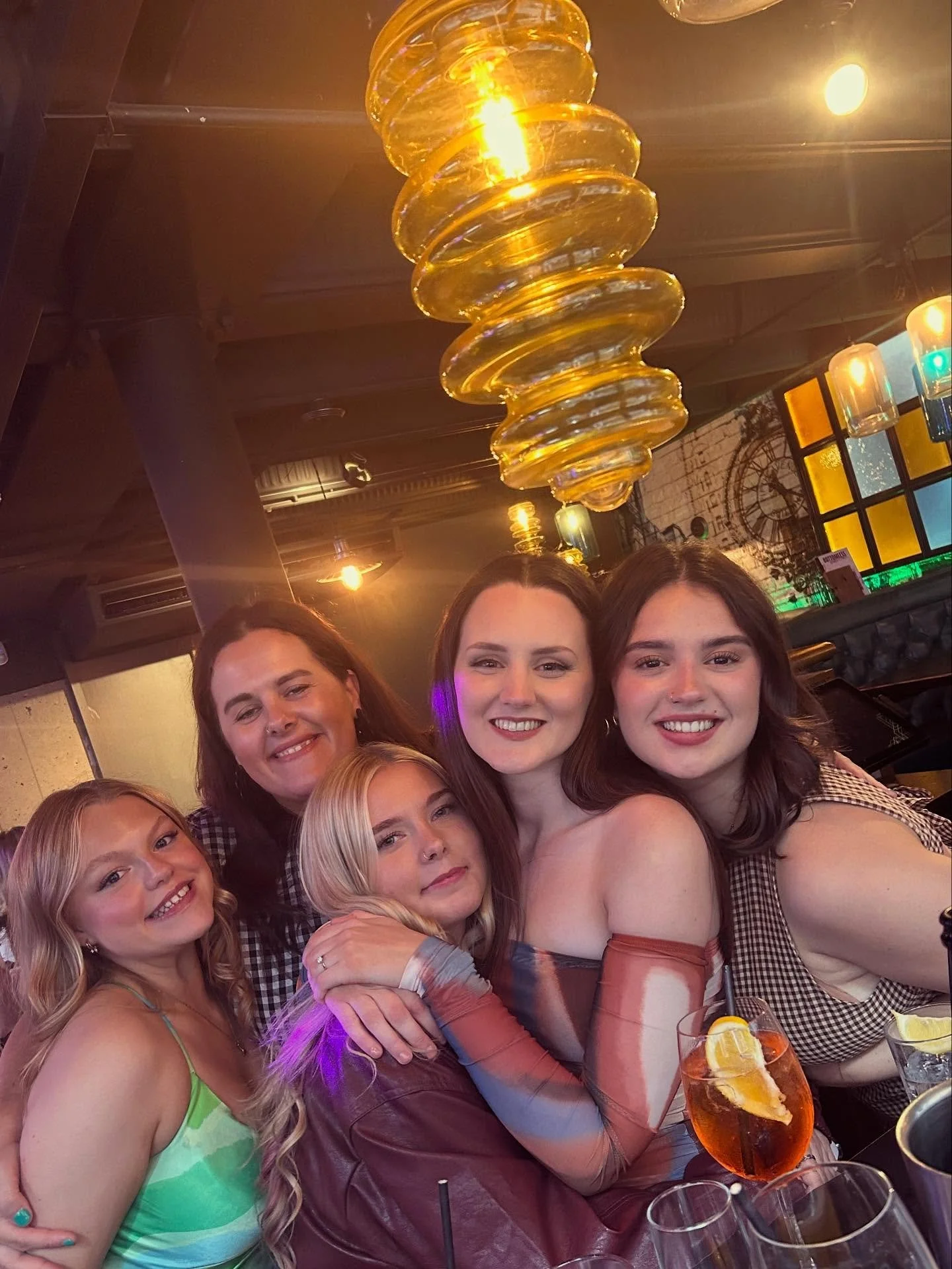 The team in Lucy's Little Bakehouse, Dean Clough, Halifax