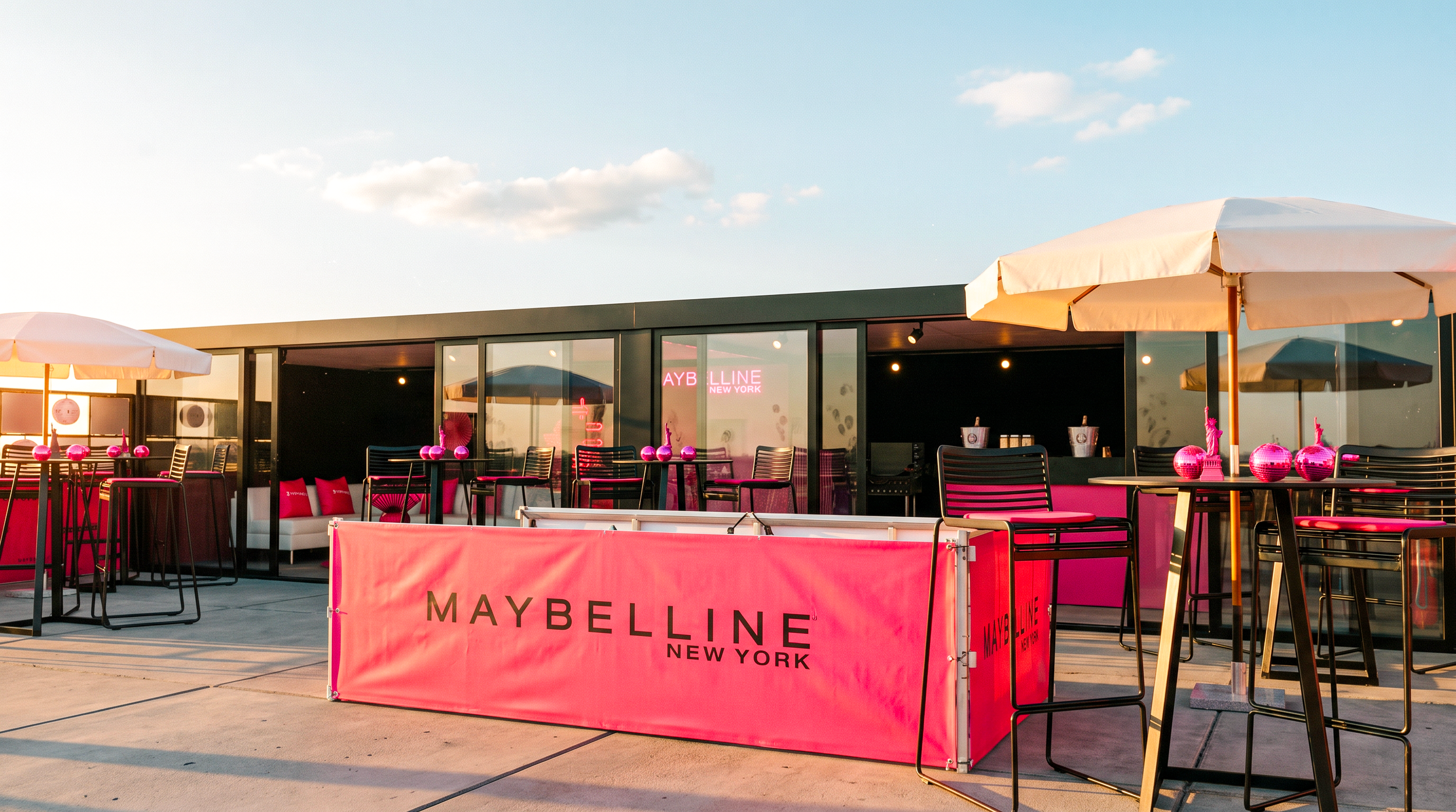 Terrasse Maybelline New-York