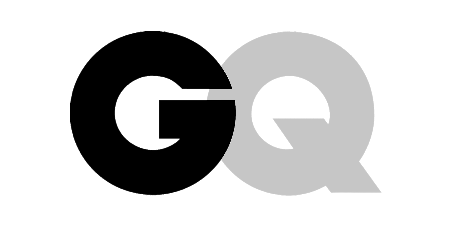Two interlocking G and Q letters, with the G in black and the Q in gold.