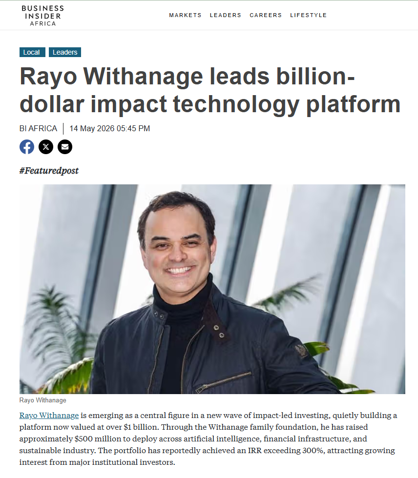 Rayo Withanage with white and grey background