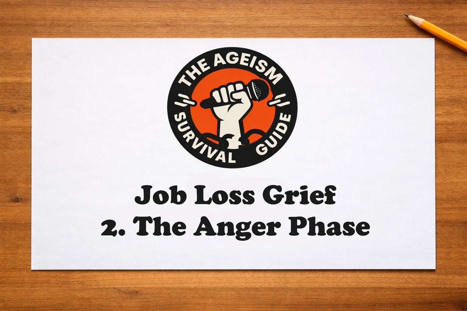 Anger - The Second Phase of Job Loss Grief