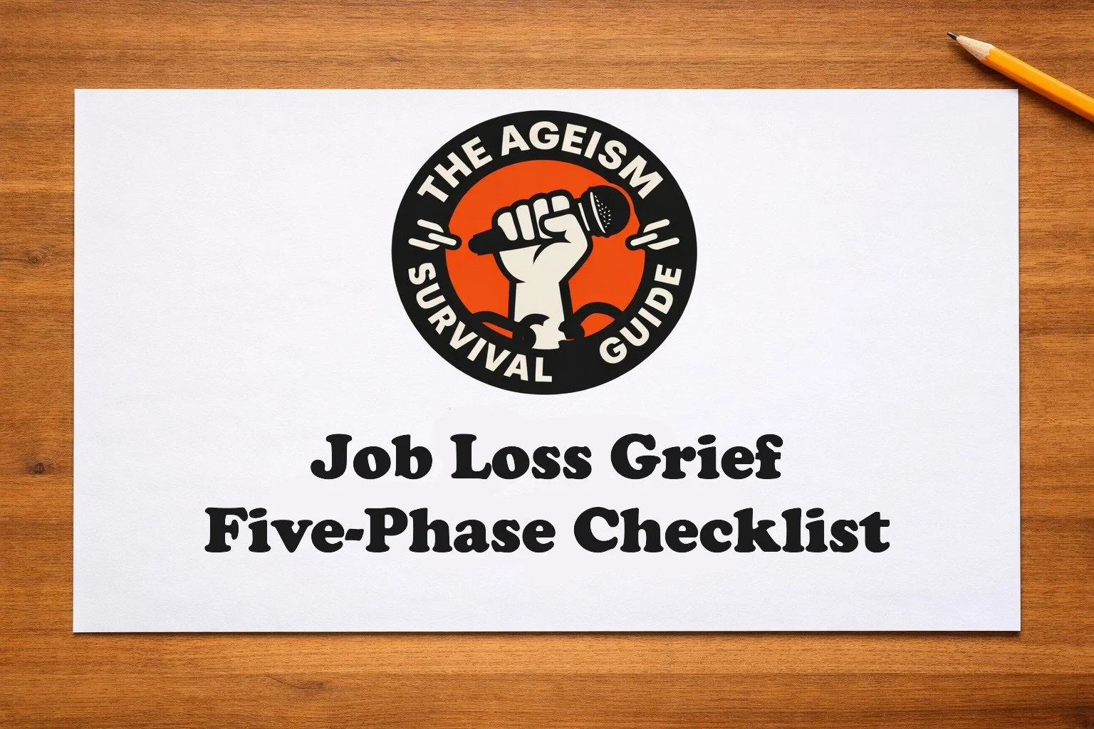 Job Loss Grief Checklist - Navigating the Five Phases
