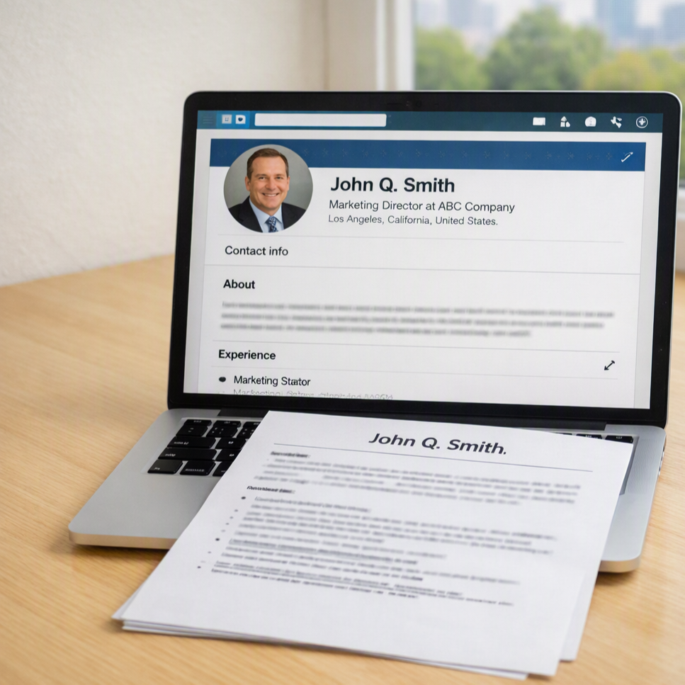 Bundle - Resumé / CV Writing Service & LinkedIn Profile Optimization