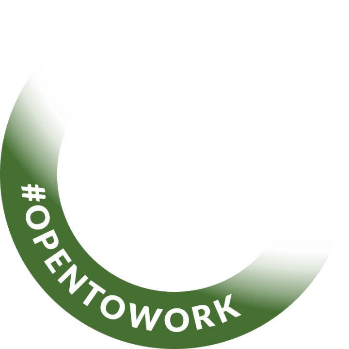 LinkedIn Open to Work green badge