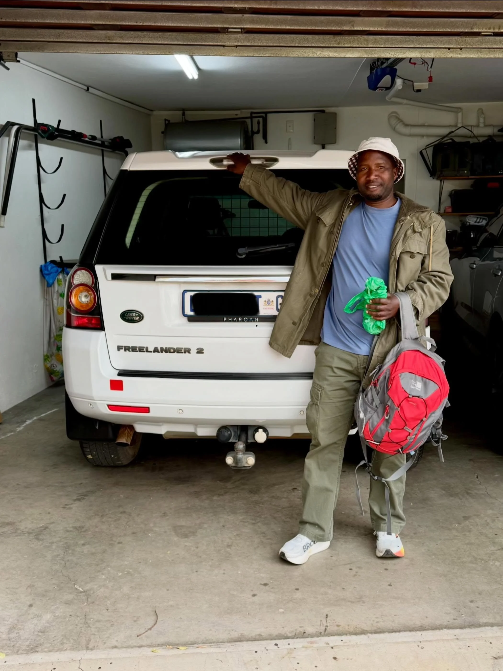 Have you met Mr. Anton International? 

I accidentally turned my parent&rsquo;s long-time gardener into a cross-border vehicle delivery specialist. 

First flight. First trip to Vic falls. First automatic car. 

Zero prior experience. Full send. 

An