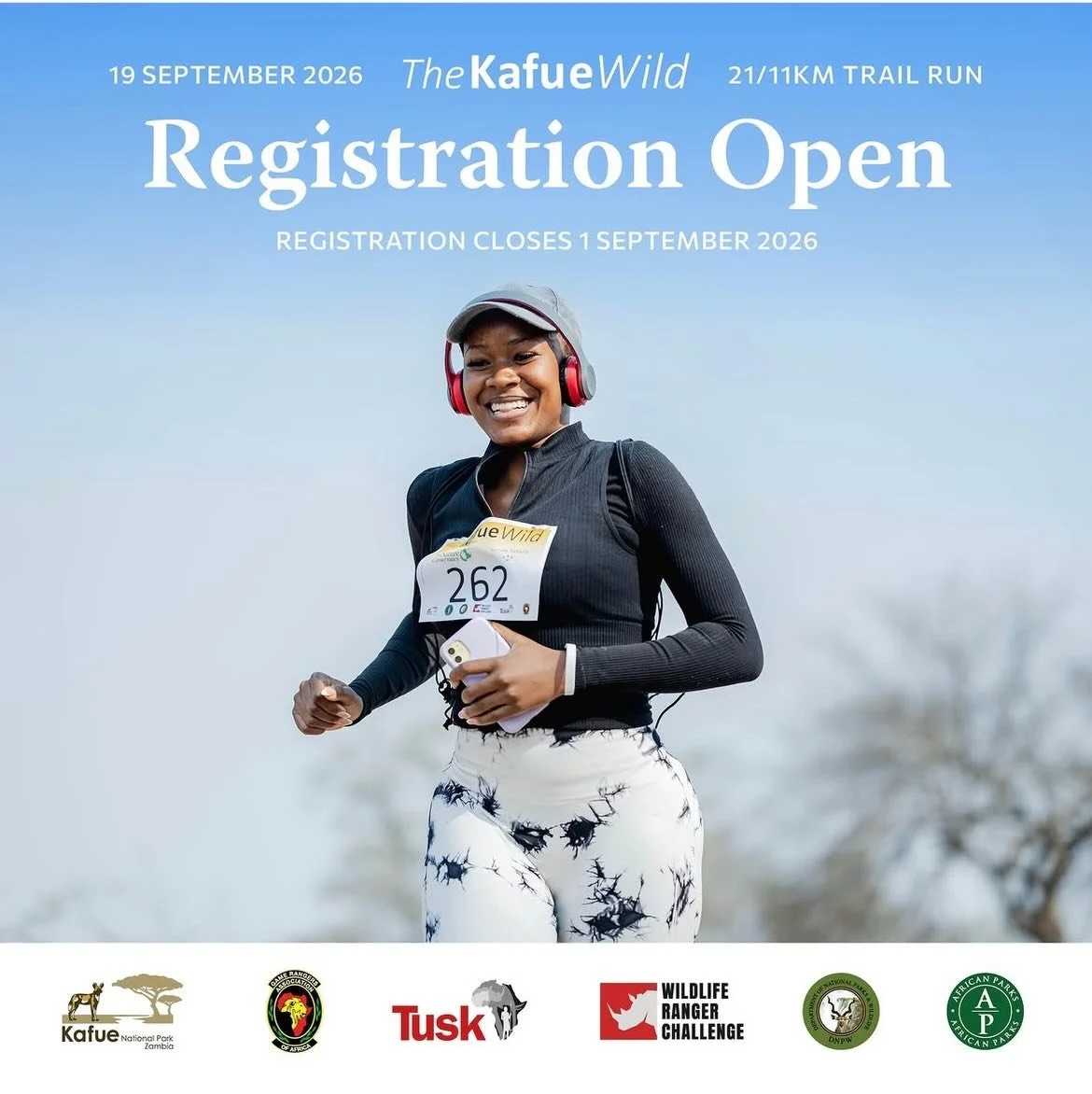 Nothing like signing up for a race to get the training started. Kafue Wild, here we come. You can find all the details @kafuenationalparkzambia. 

#kafuewild #zambia #travel #africa