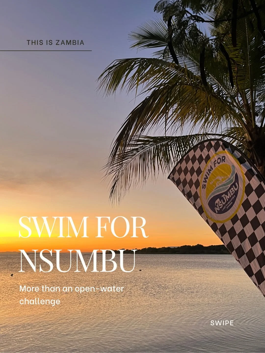 When my husband said he was going to do the Swim for Nsumbu challenge, I didn&rsquo;t really pay much attention to what it actually involved&hellip; until I saw him packing up and heading off to Lake Tanganyika.
 

Hop on a plane. Get a brief briefin