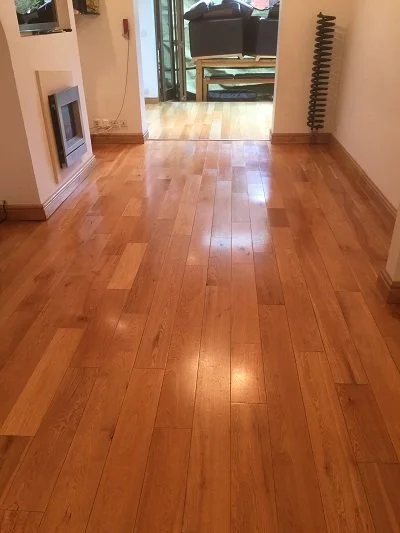 Lacquered Wood Floor