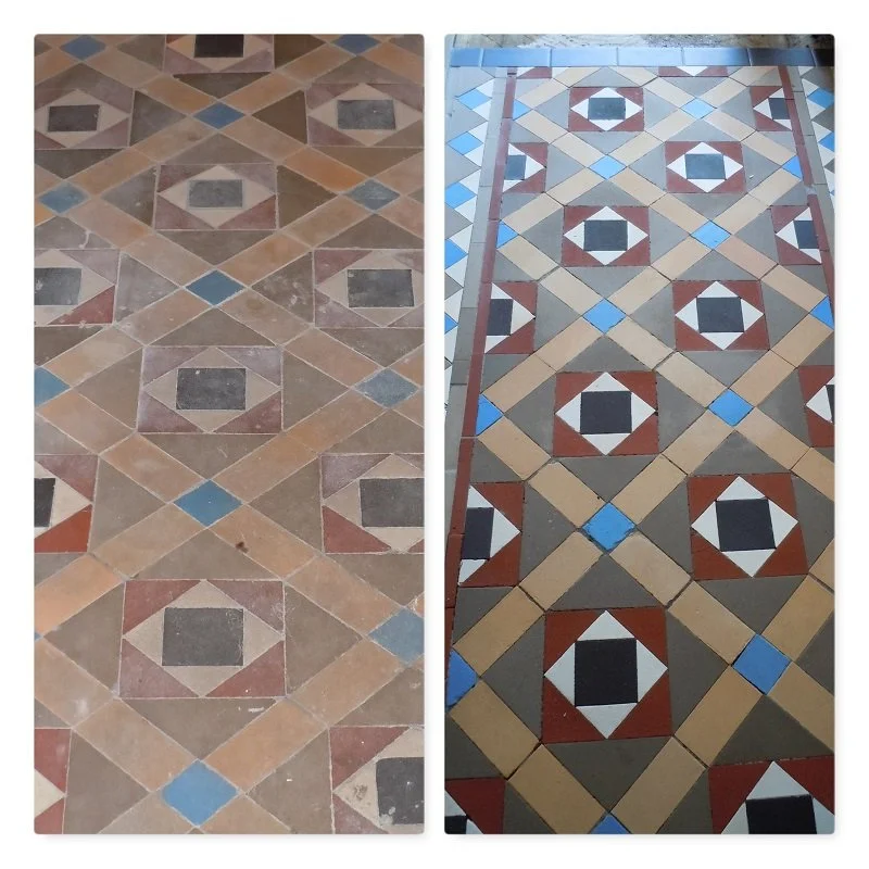Vintage Tile Cleaning and Restoration - DIY Guide