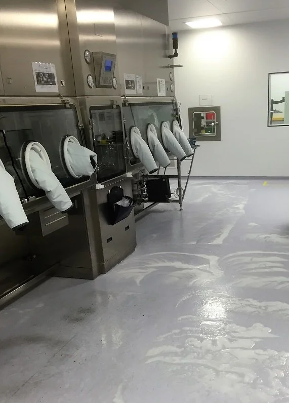 Clean Room Floor Deep Cleaning