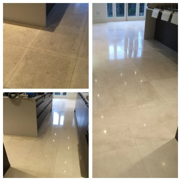 Limestone Floor Cleaning