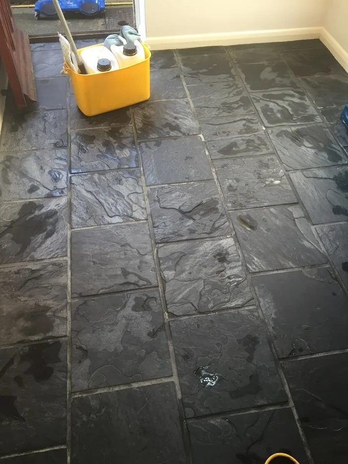 slate floor seal stripping