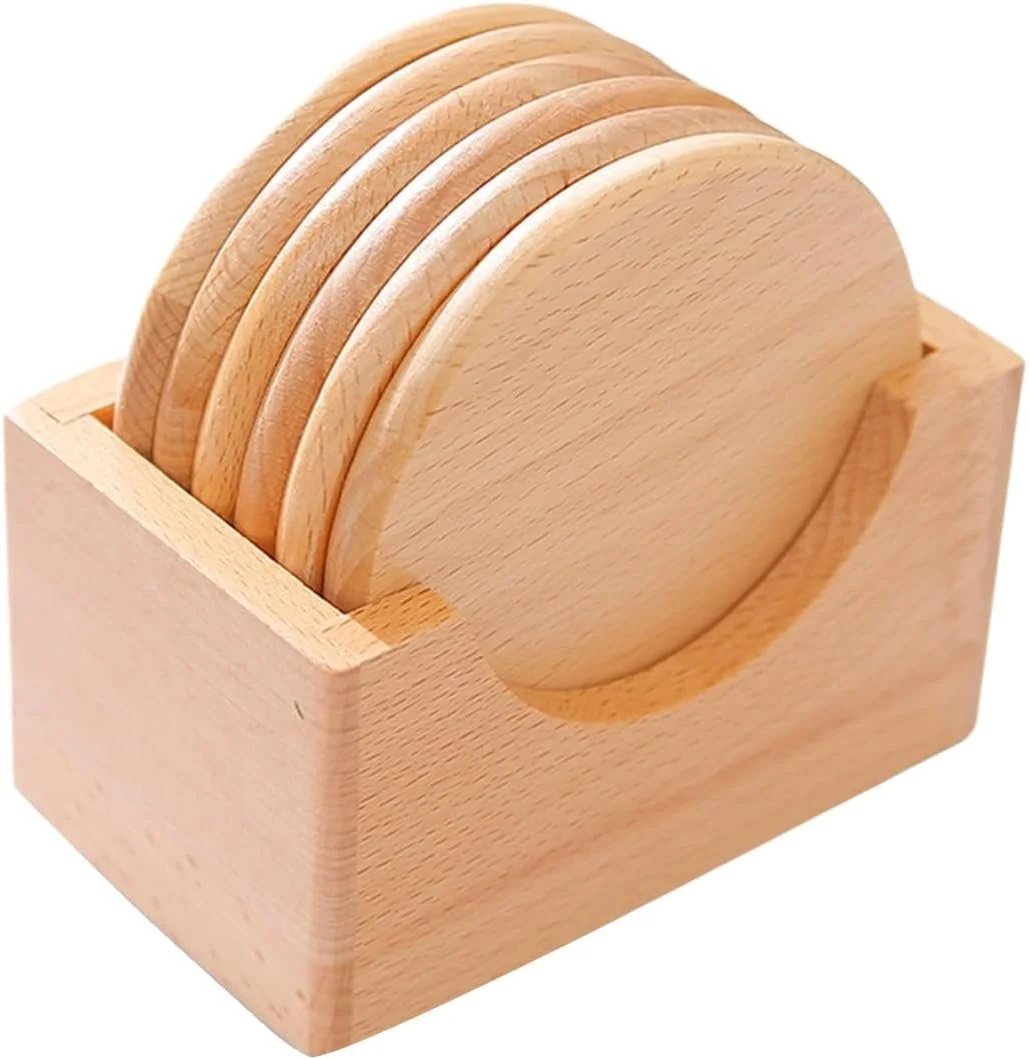 Custom Etched Wooden Coasters