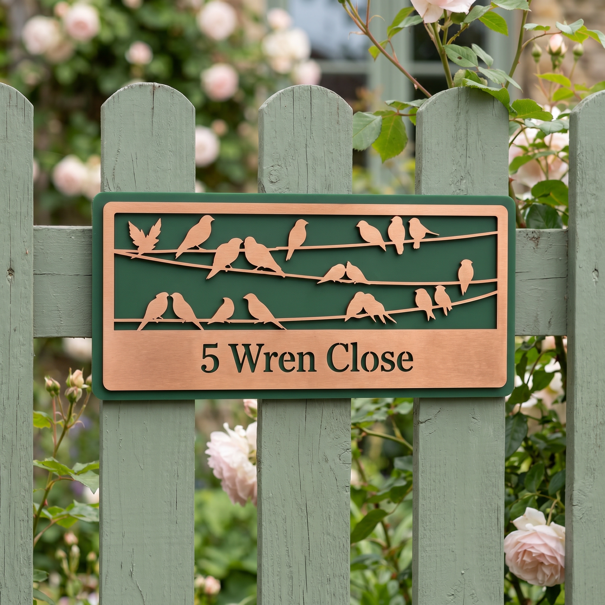 Laminated Acrylic House Signs