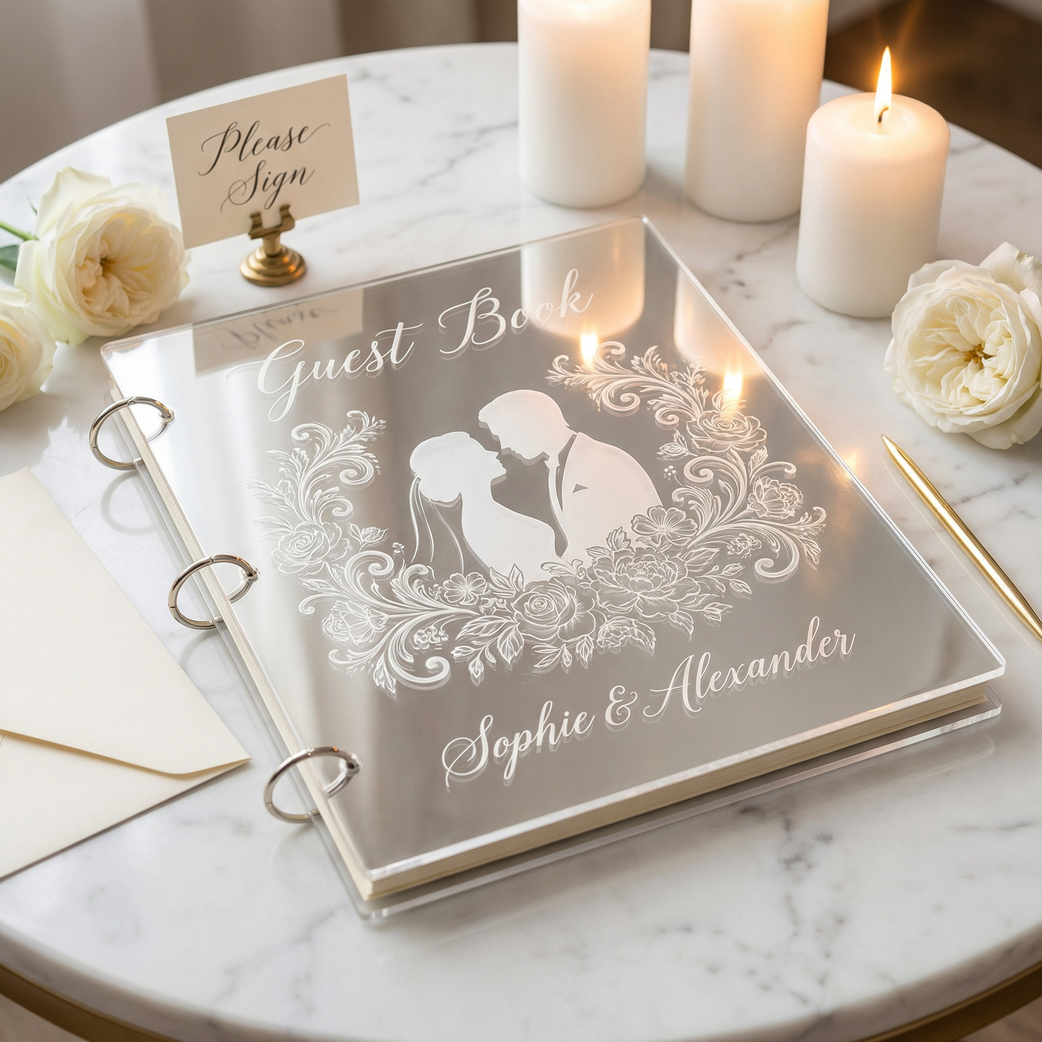 Wedding_Product_Photography_A_clear_guest_book_with_a_frosted_silhouette_of_a_F5o97V5O.png