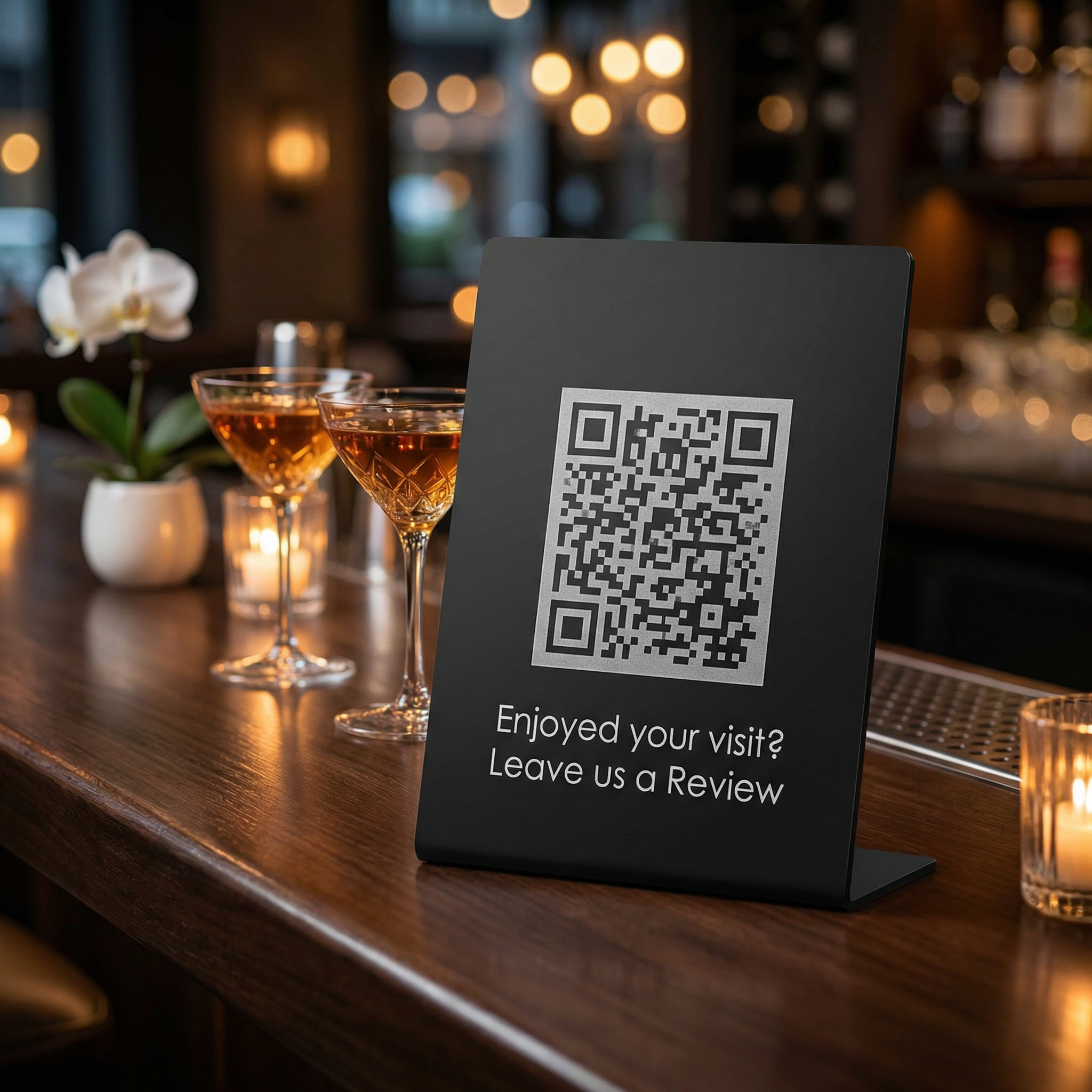 Custom QR Code Sign – Personalised Event & Business Signage