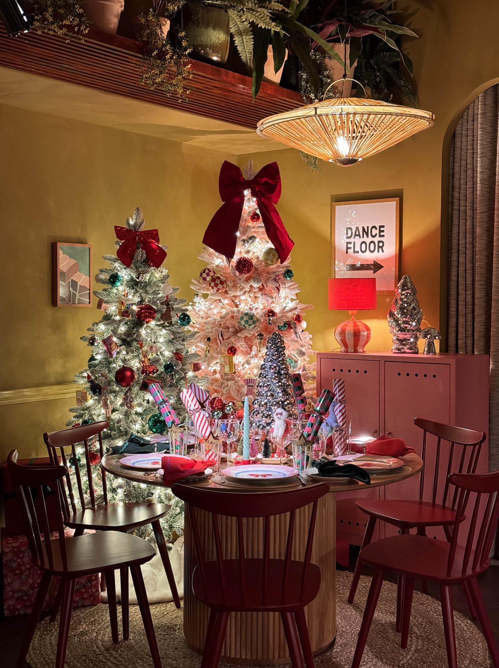 Event styling & production support for John Lewis Christmas party, 24 | Production: Heaps & Stacks