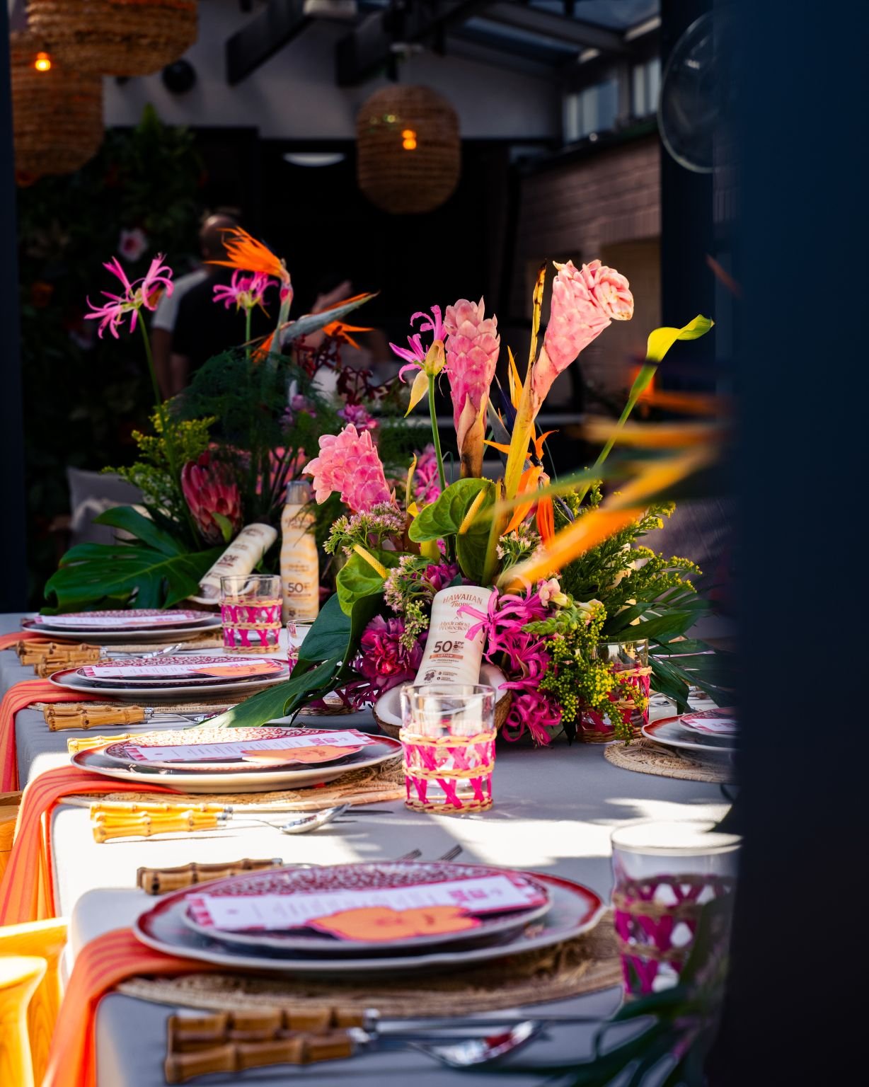Event styling & creative direction for Hawaiian Tropic | Production: Megan Rose 