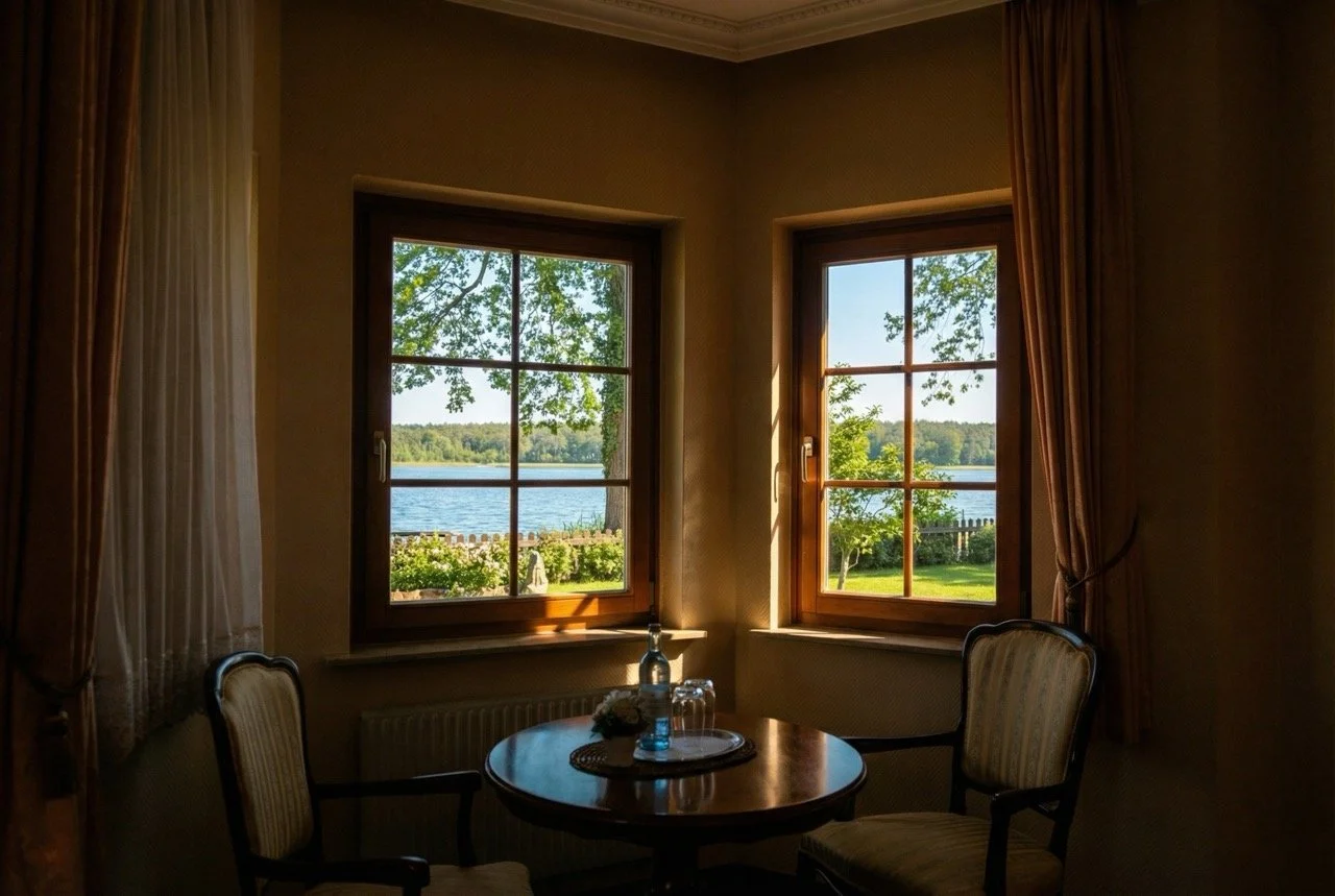 Schinkel - Doppelzimmer mit Seeblick im Erdgeschoss