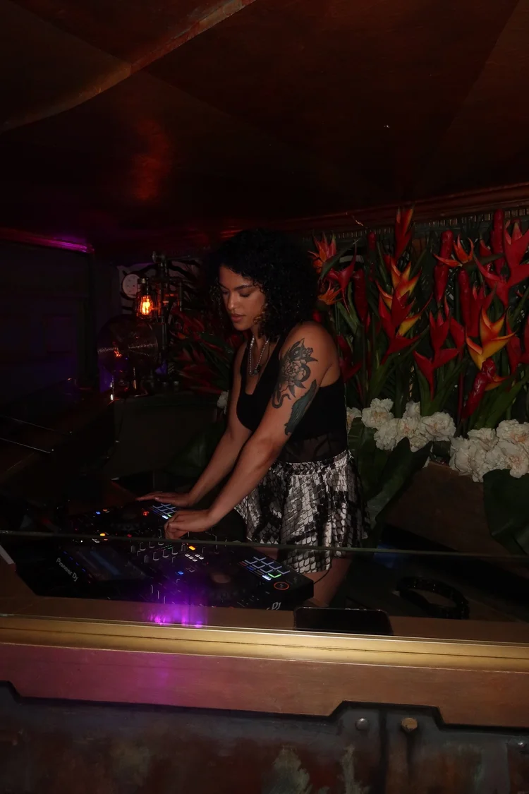 DJ Roxa and live vocalist — photograph 5