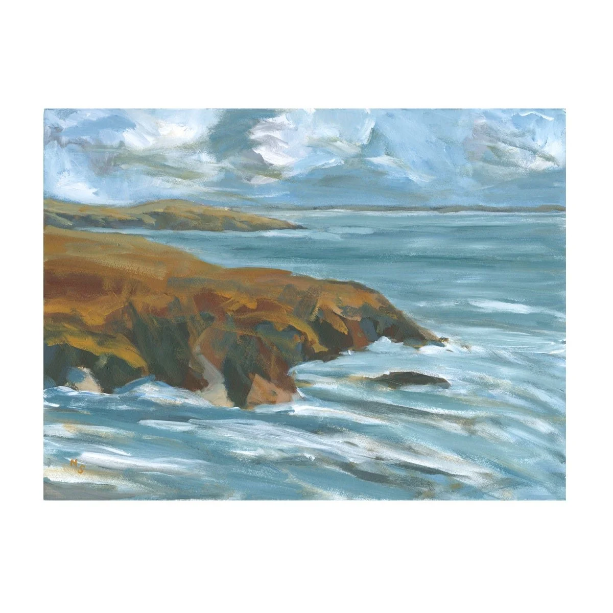 St Elvis Rock, Solva Harbour - Limited Edition Print 2.jpeg