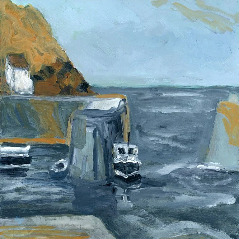 Porthgain Harbour Heatwave