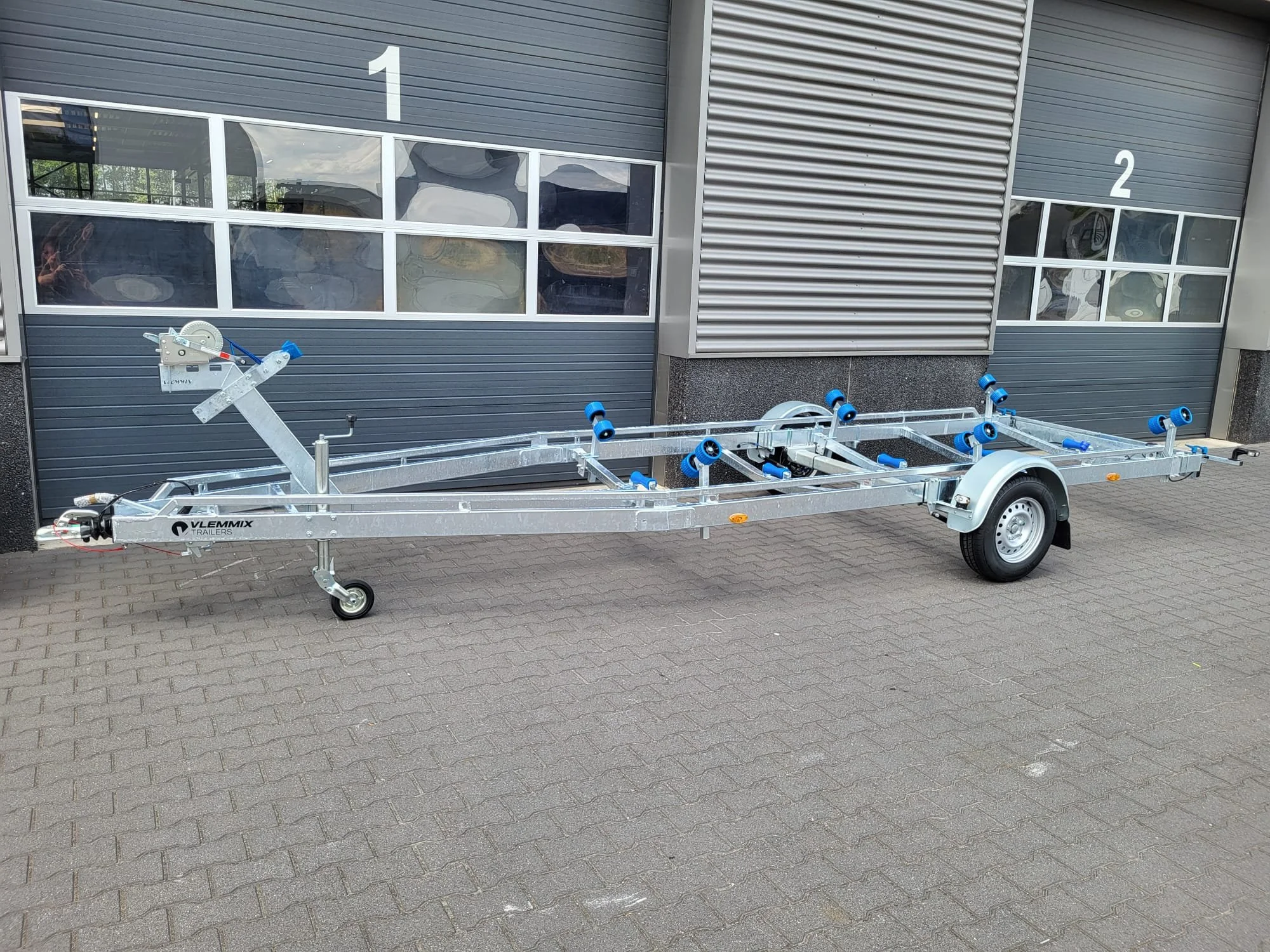 Boat trailer 7m 1x1800kg