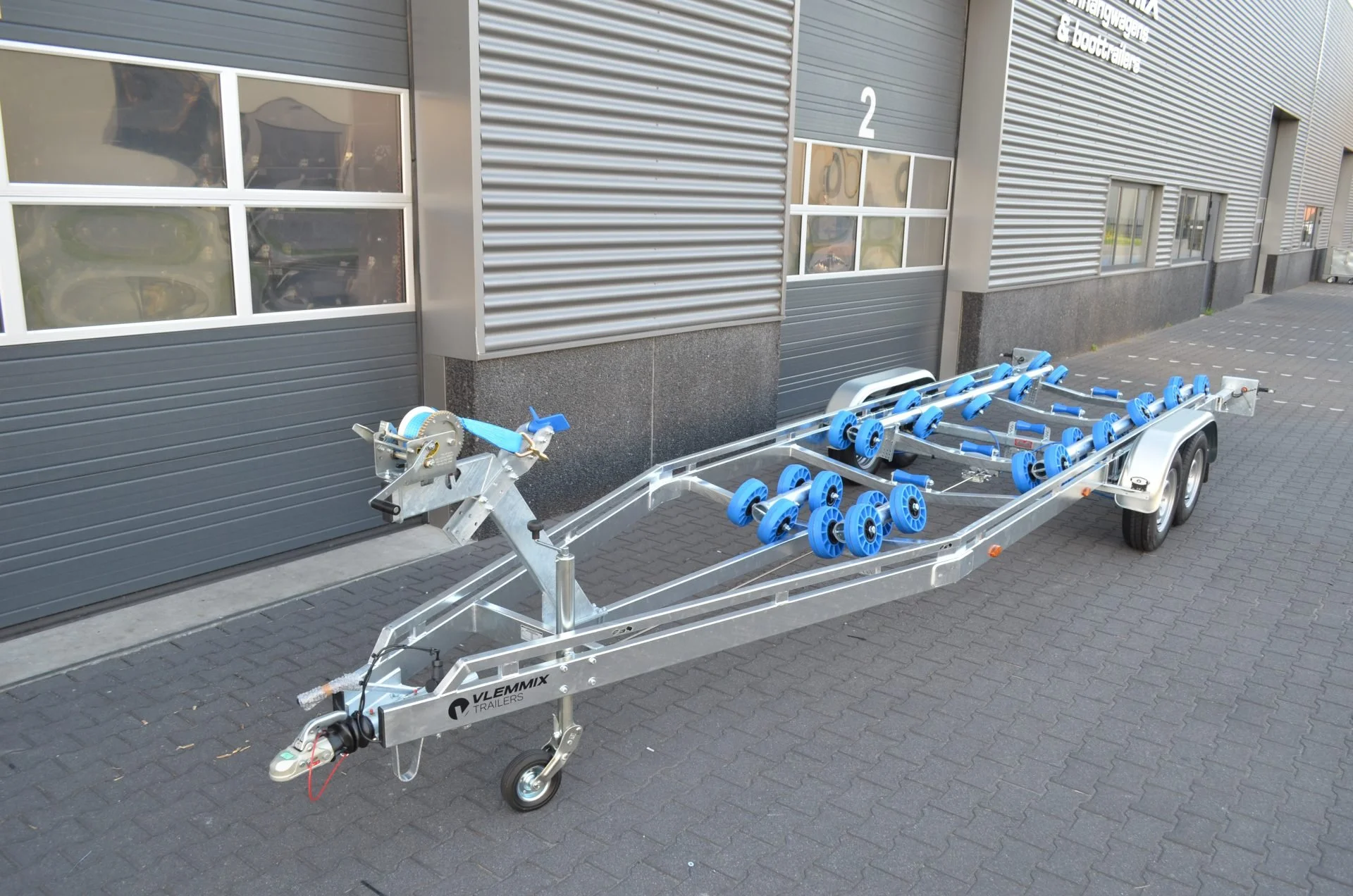 Flex-Roll Boat  8.4 Trailer 2x axle 1500kg