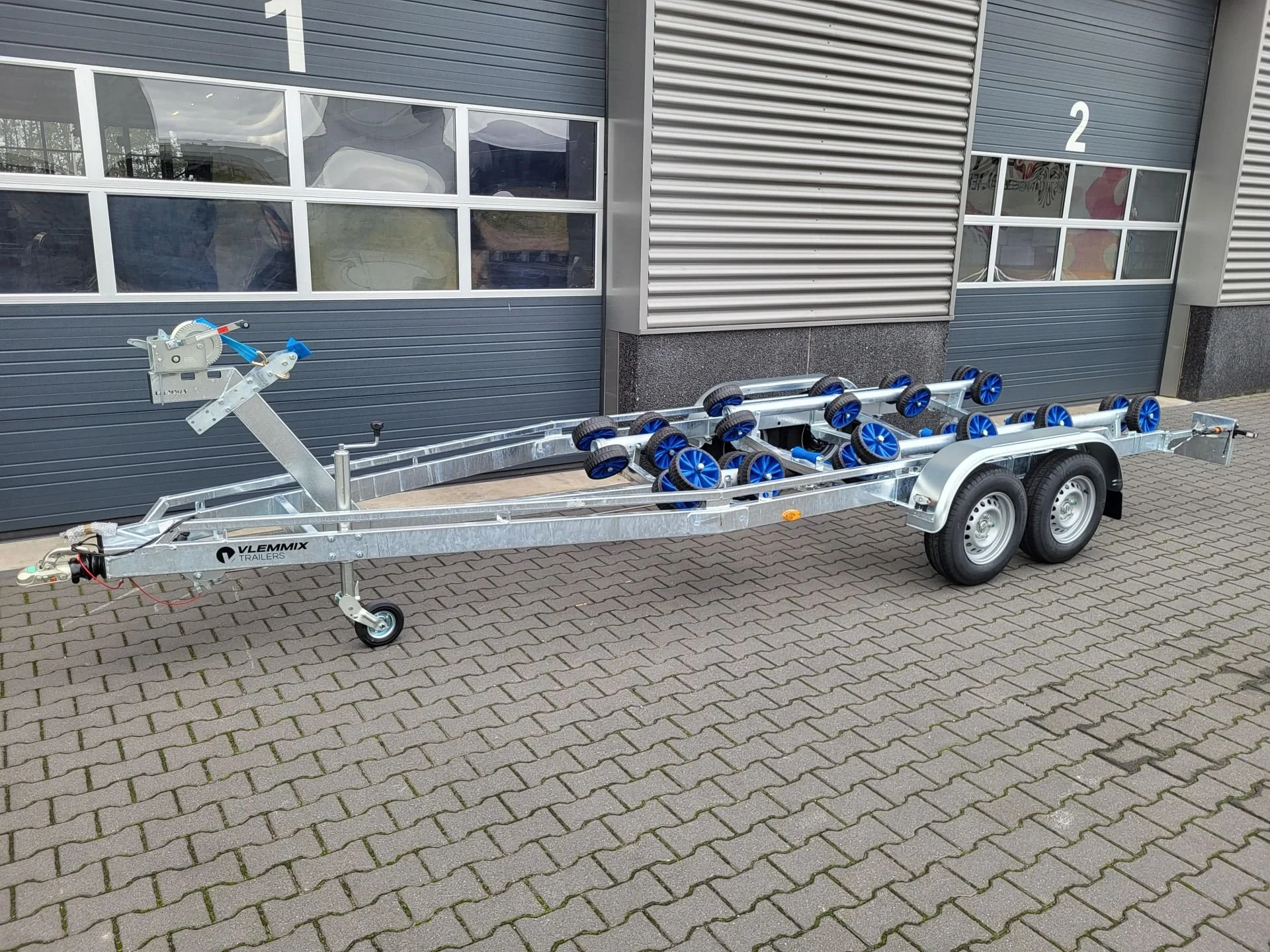 Flex-Roll Boat  6.3 Trailer 2x axle 1350kg