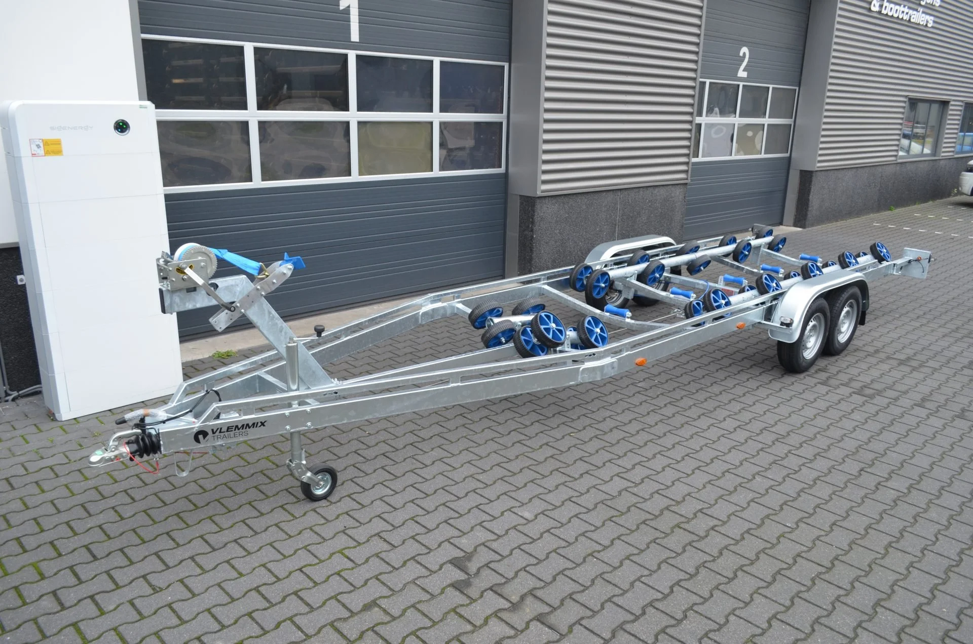 Flex-Roll Boat  7.8 Trailer 2x axle 1500kg
