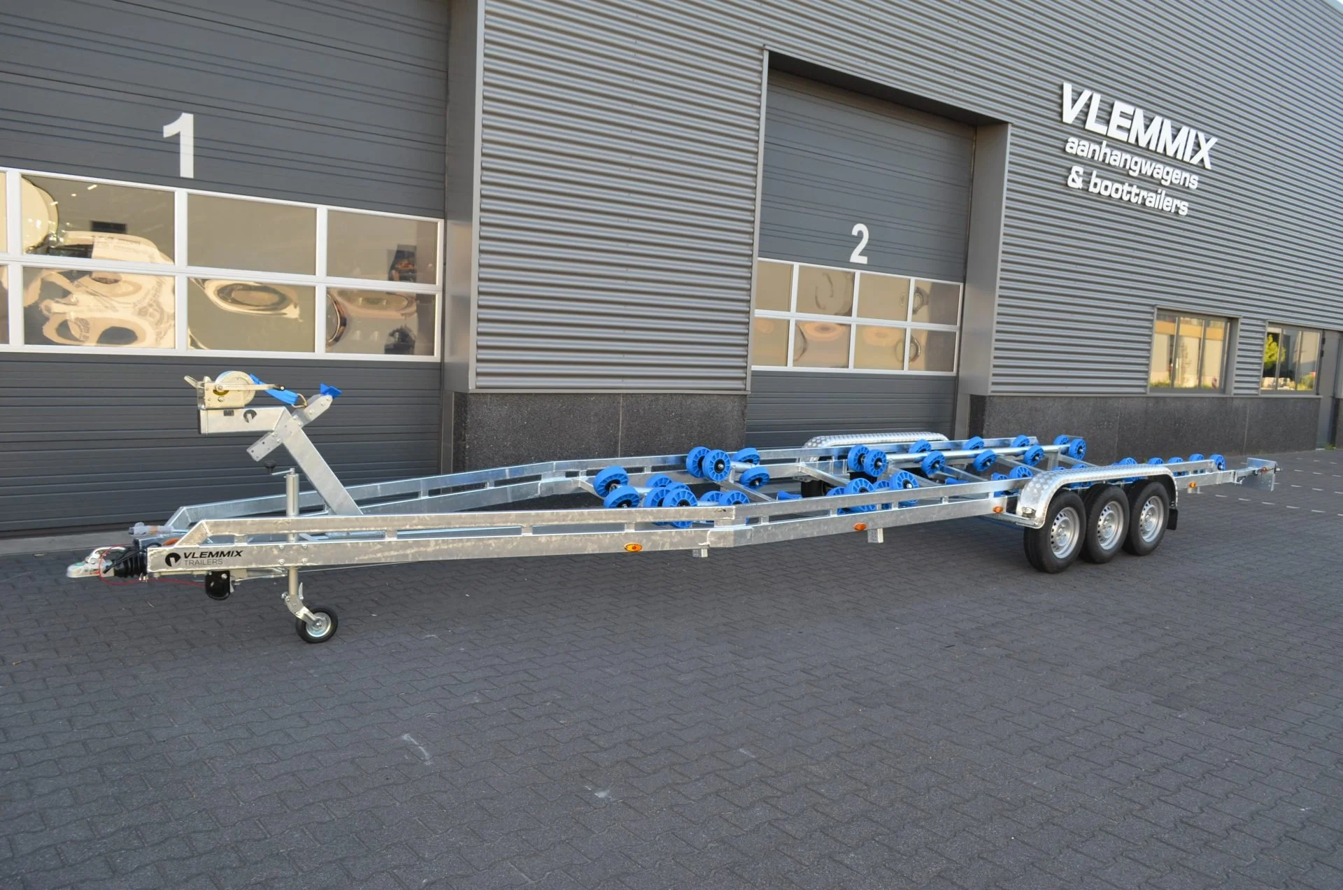 Flex-Roll Boat  10 Trailer 3x axle 1500kg