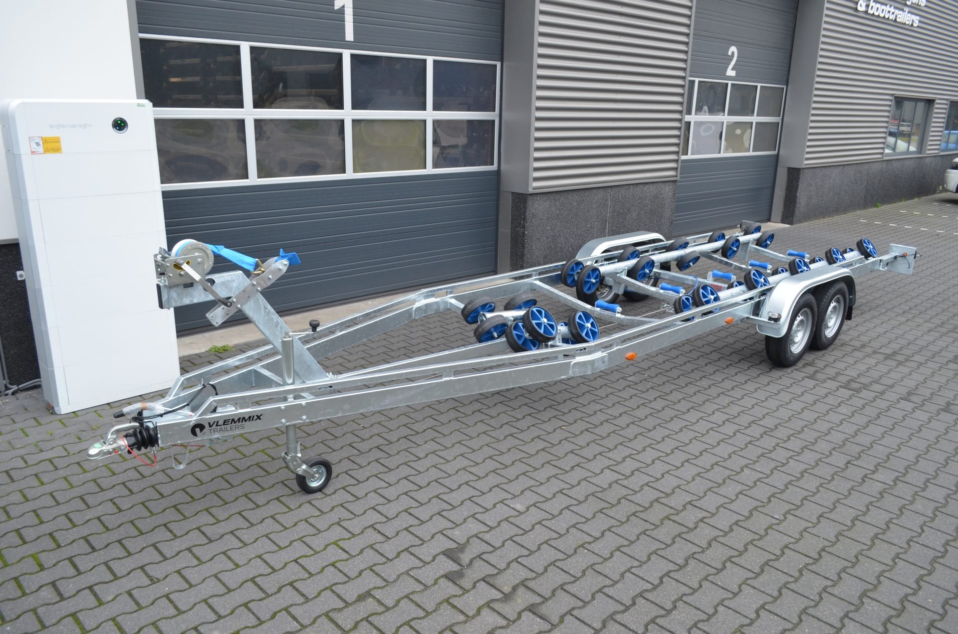 Flex-Roll Boat  7.8 Trailer 2x axle 1800kg